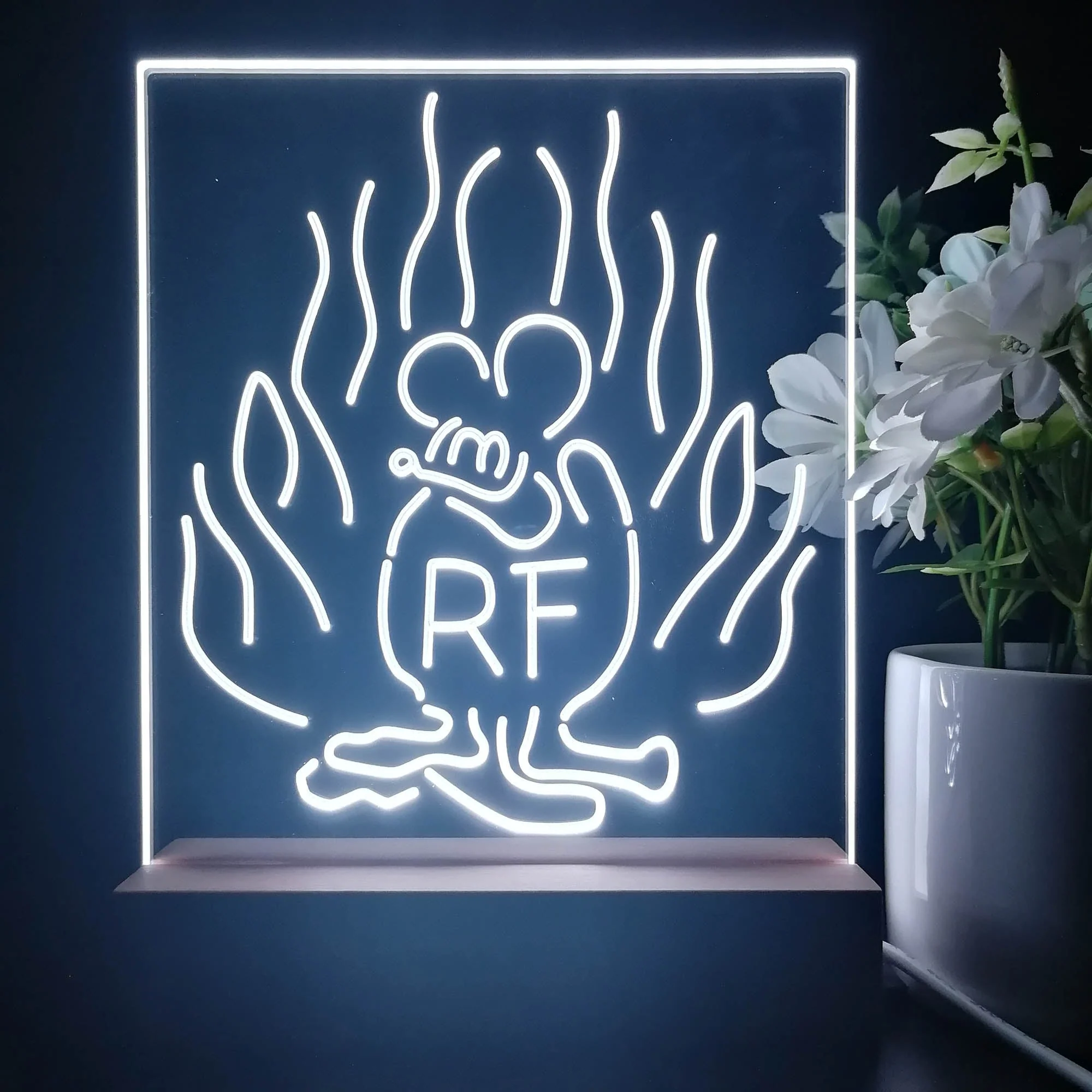 Rat Fink Game 3D Illusion Night Light Desk Lamp - Image 2