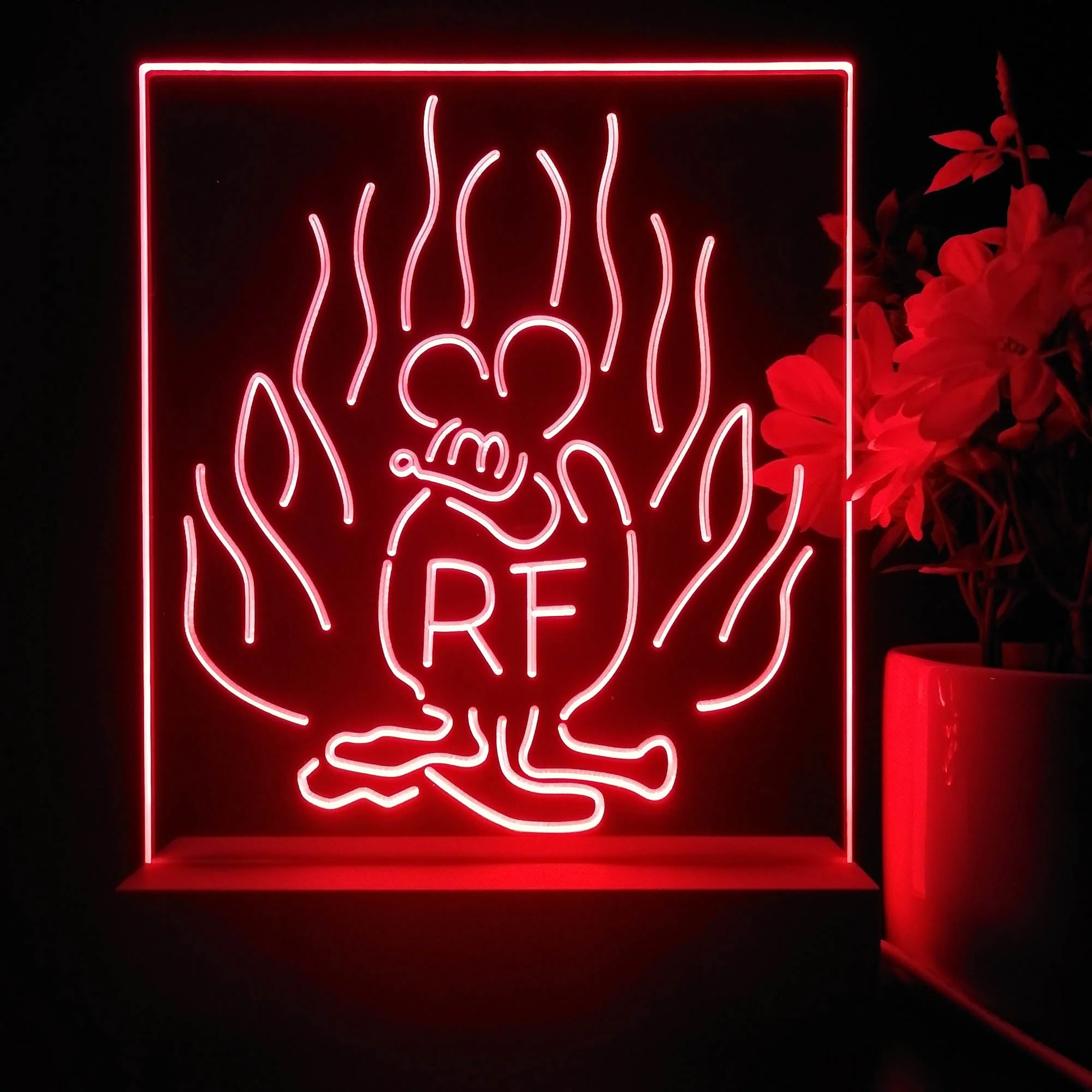 Rat Fink Game 3D Illusion Night Light Desk Lamp - Image 4