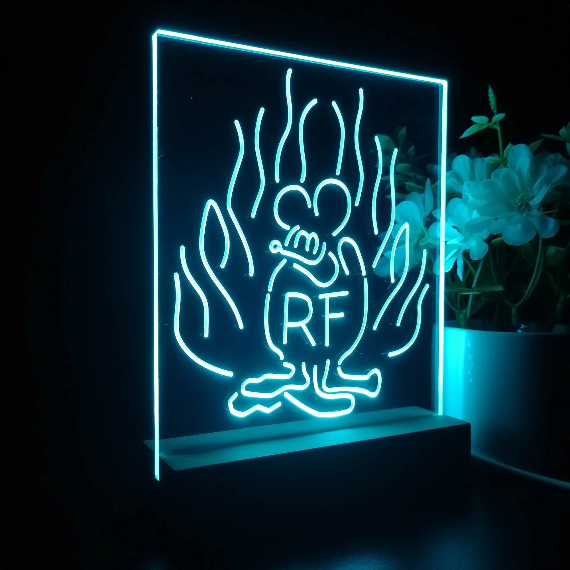 Rat Fink Game 3D Illusion Night Light Desk Lamp - Image 5