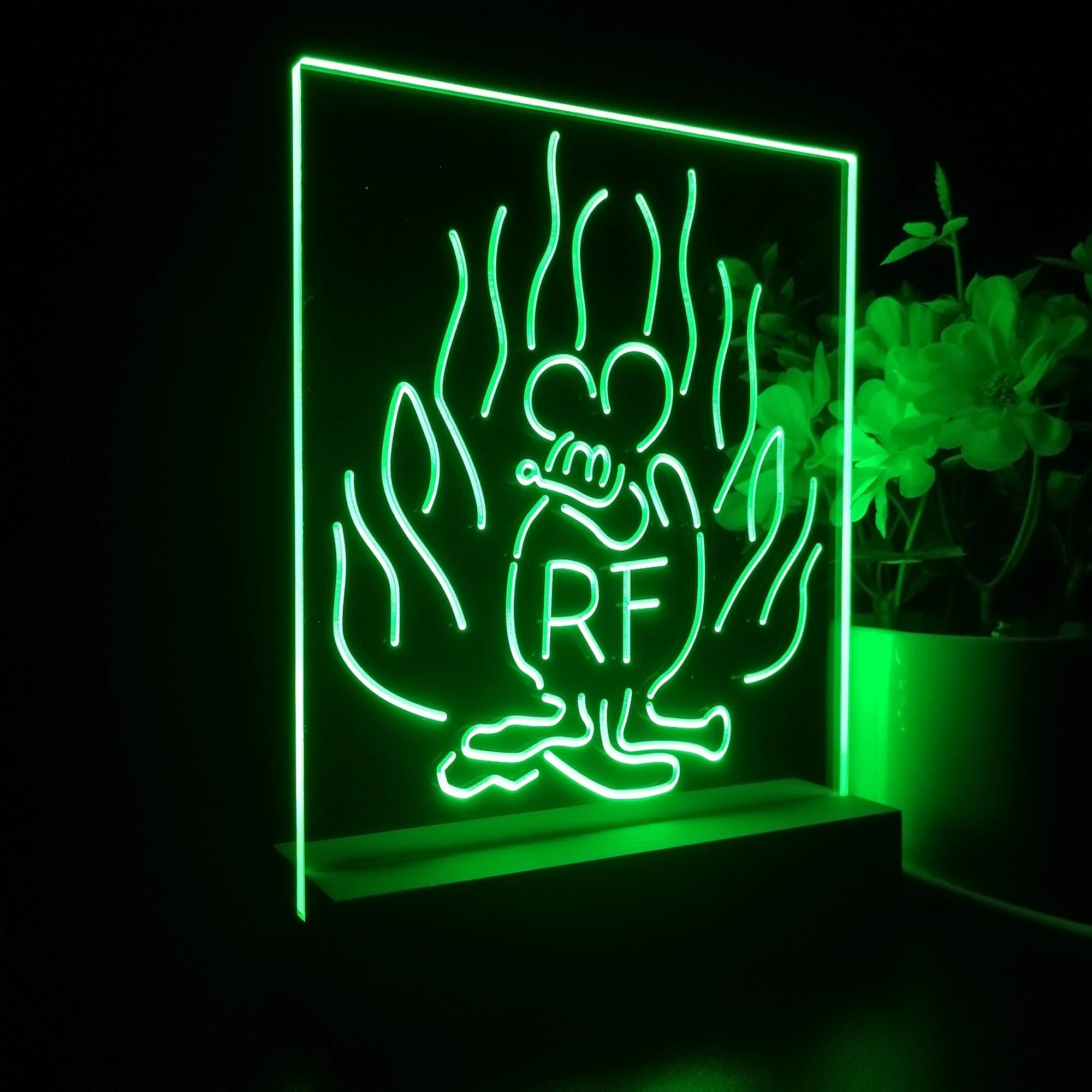 Rat Fink Game 3D Illusion Night Light Desk Lamp - Image 7