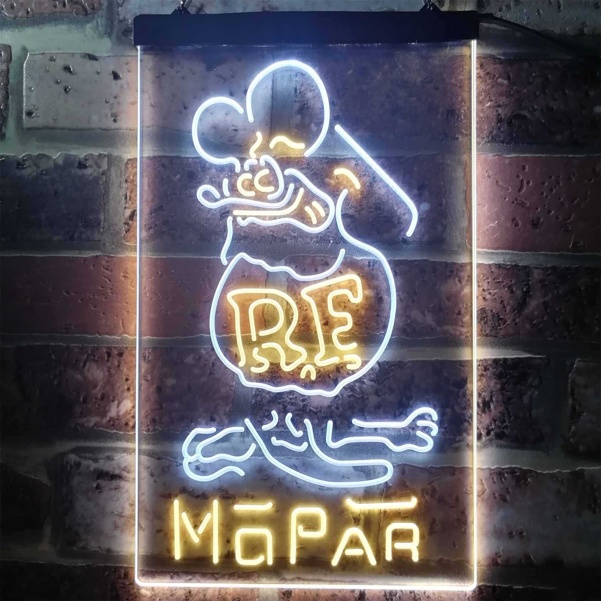 Rat Fink Retro RF Mopar Neon-Like LED Sign - Image 10