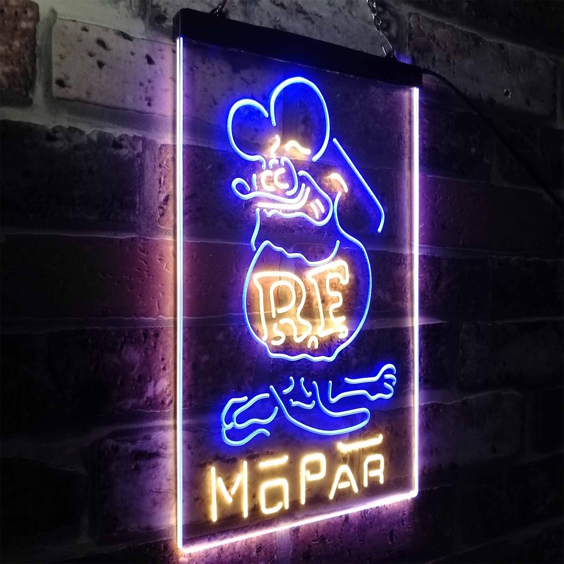 Rat Fink Retro RF Mopar Neon-Like LED Sign - Image 16