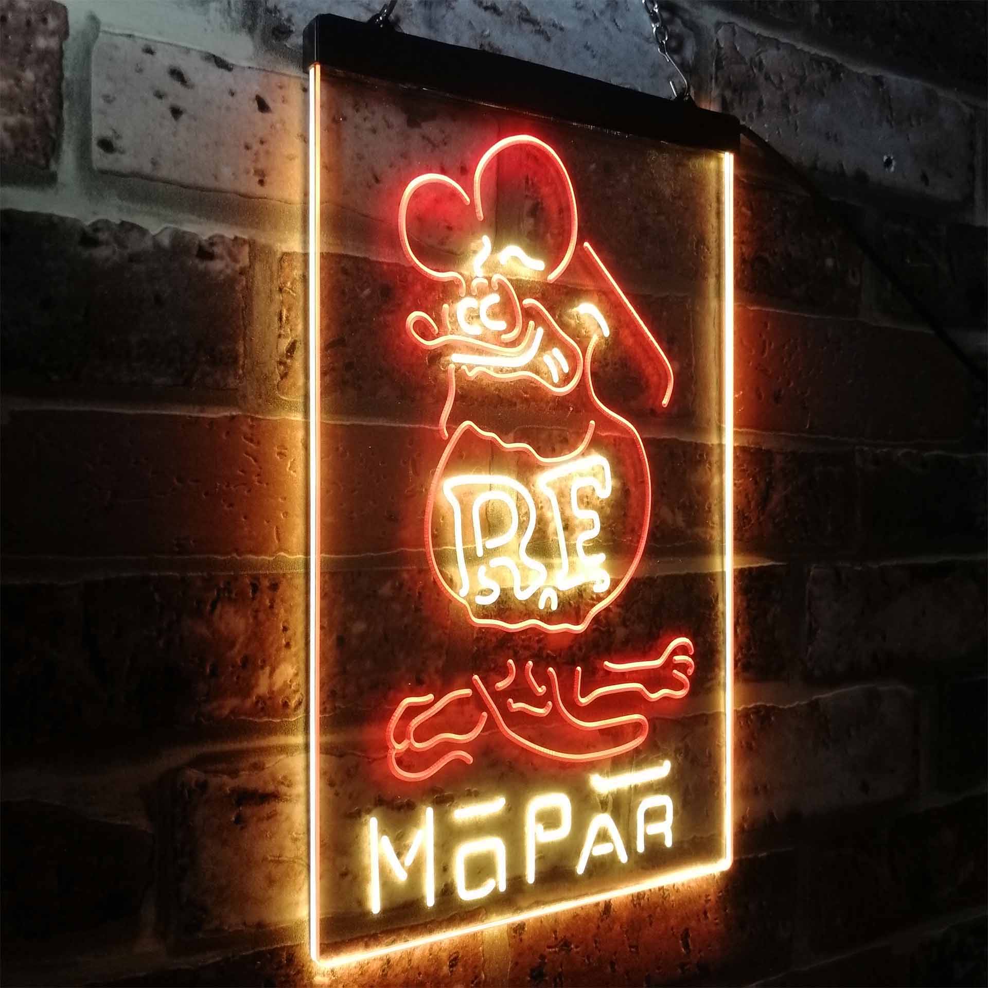Rat Fink Retro RF Mopar Neon-Like LED Sign - Image 17