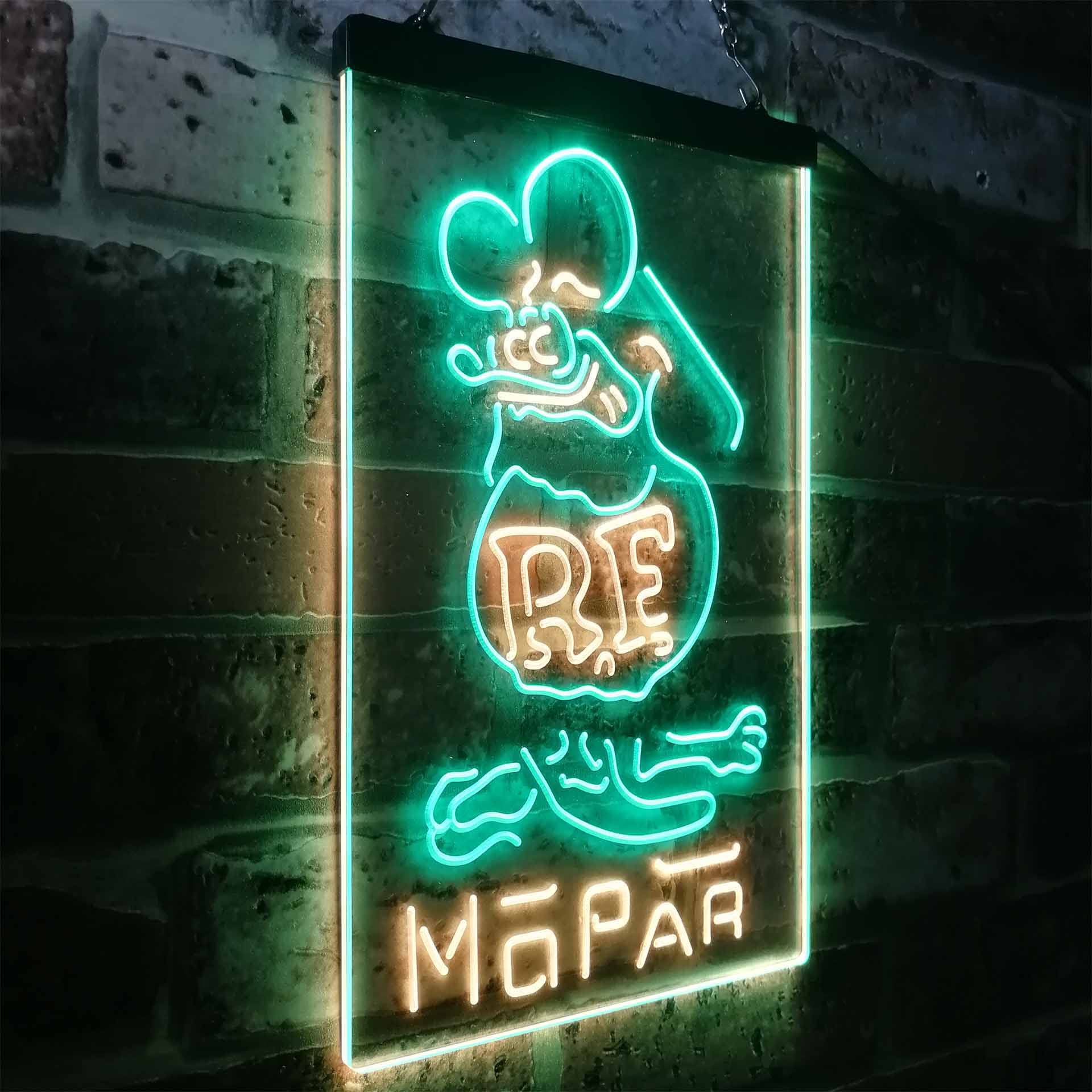 Rat Fink Retro RF Mopar Neon-Like LED Sign - Image 21