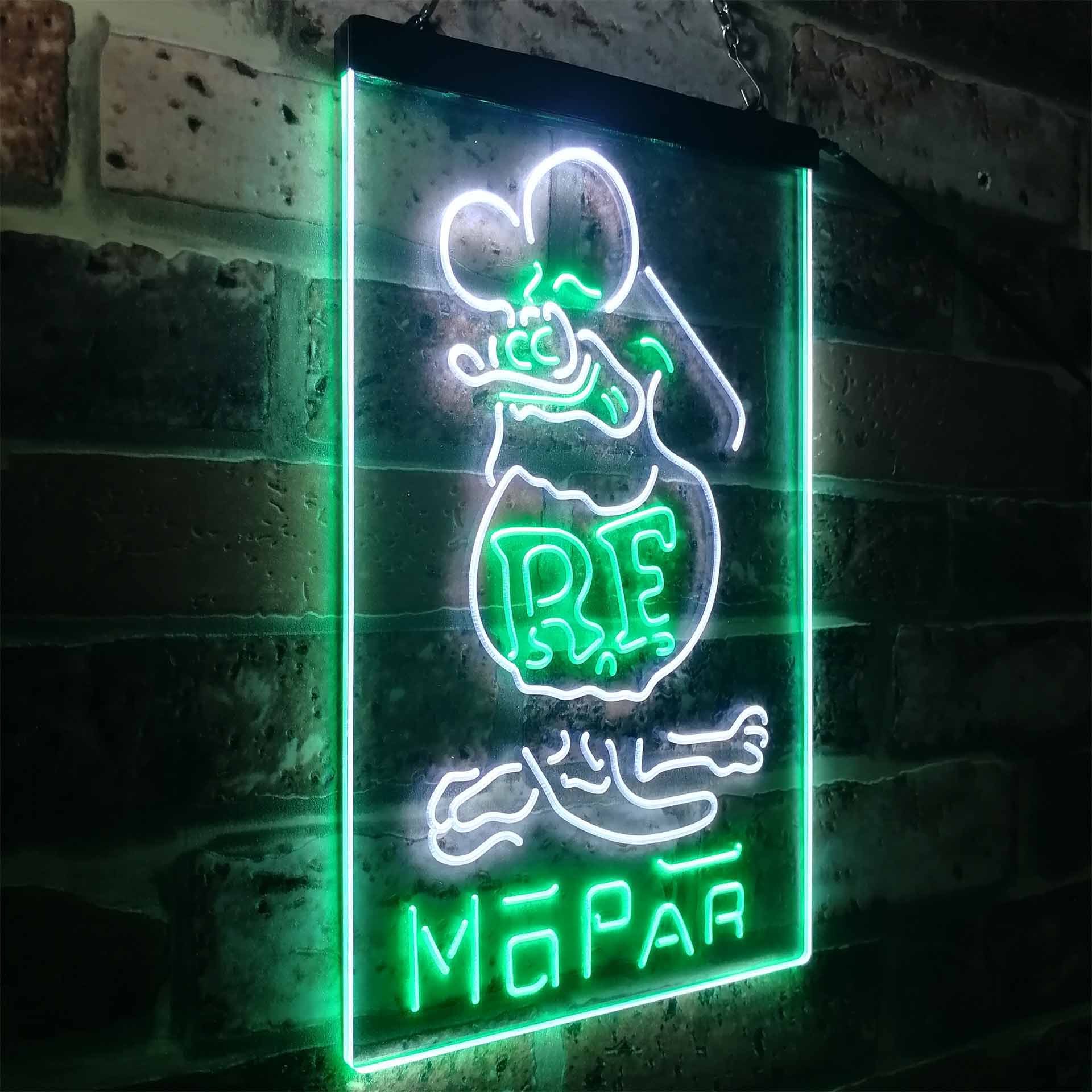 Rat Fink Retro RF Mopar Neon-Like LED Sign - Image 25