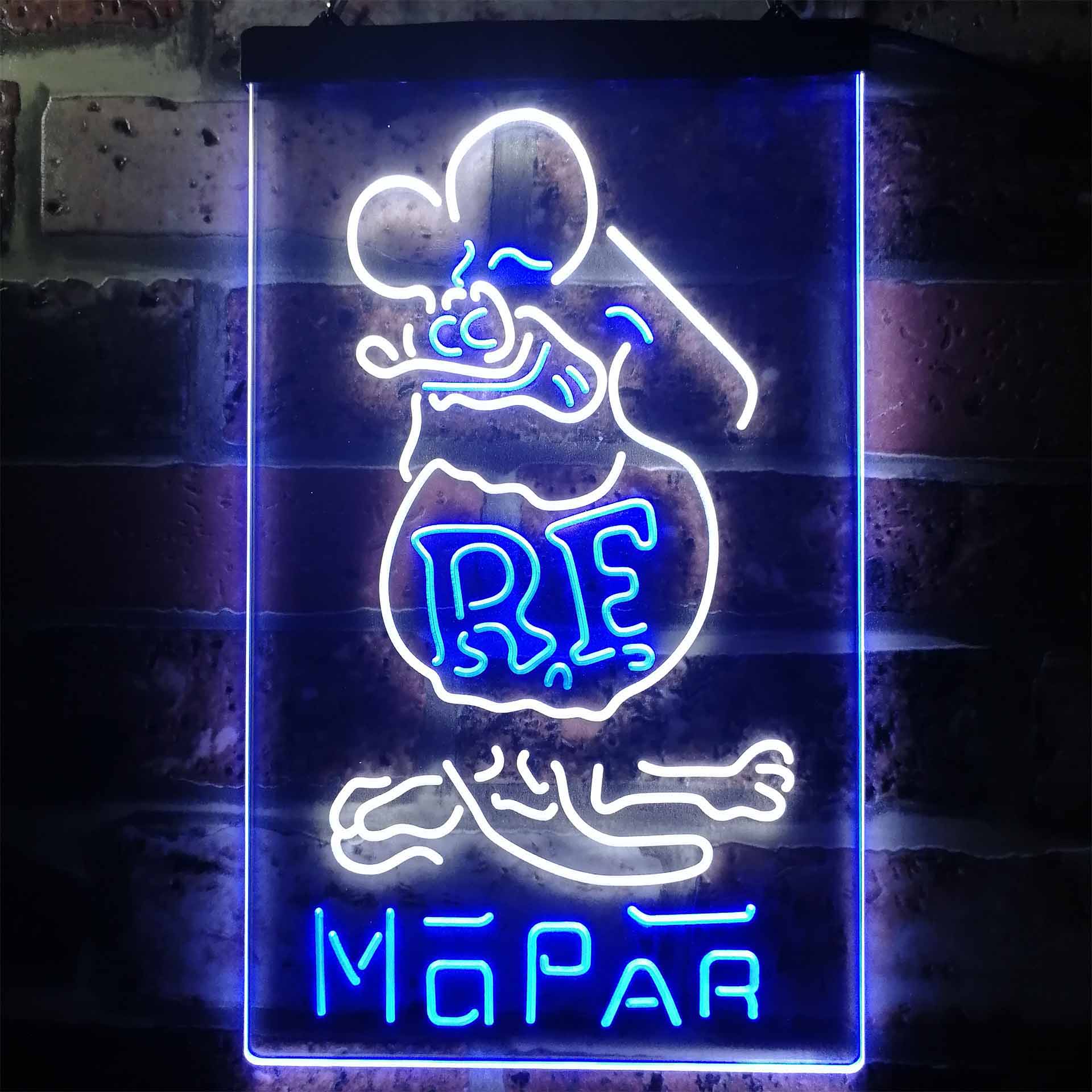 Rat Fink Retro RF Mopar Neon-Like LED Sign - Image 9