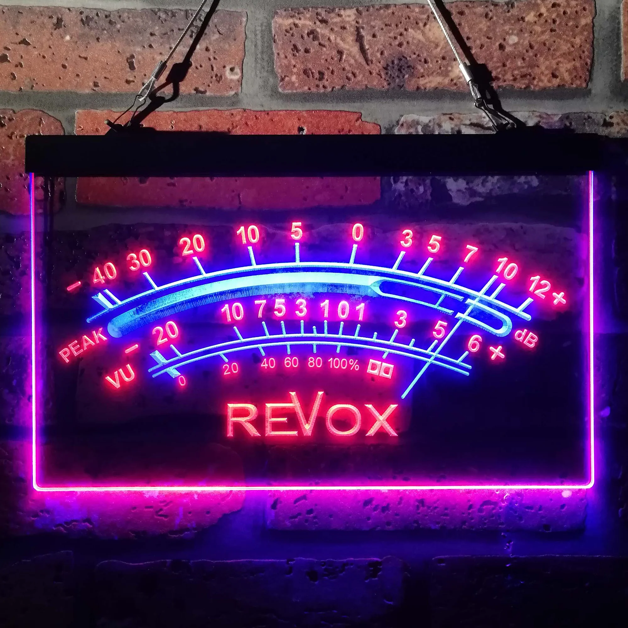 Revox peak vu dB Neon LED Sign - Image 4