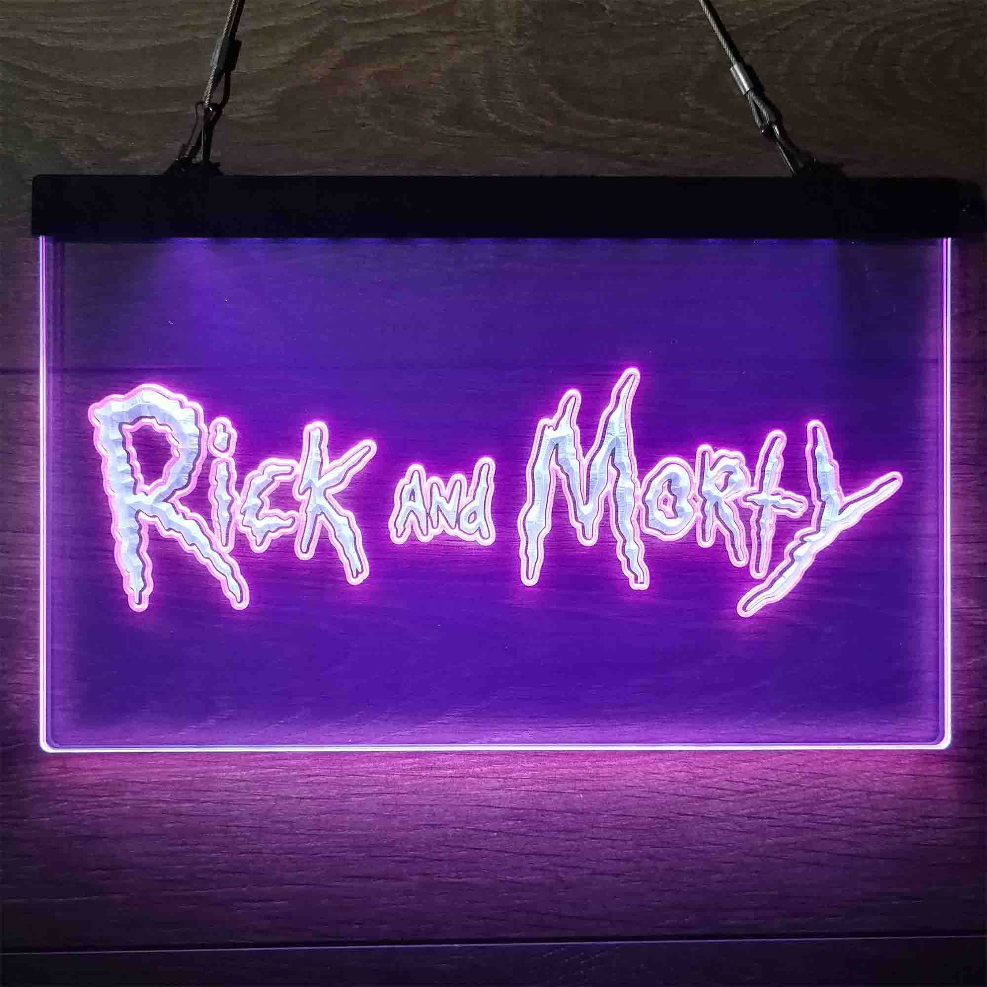 Rick And Morty Game Room Neon-Like LED Sign - Image 11