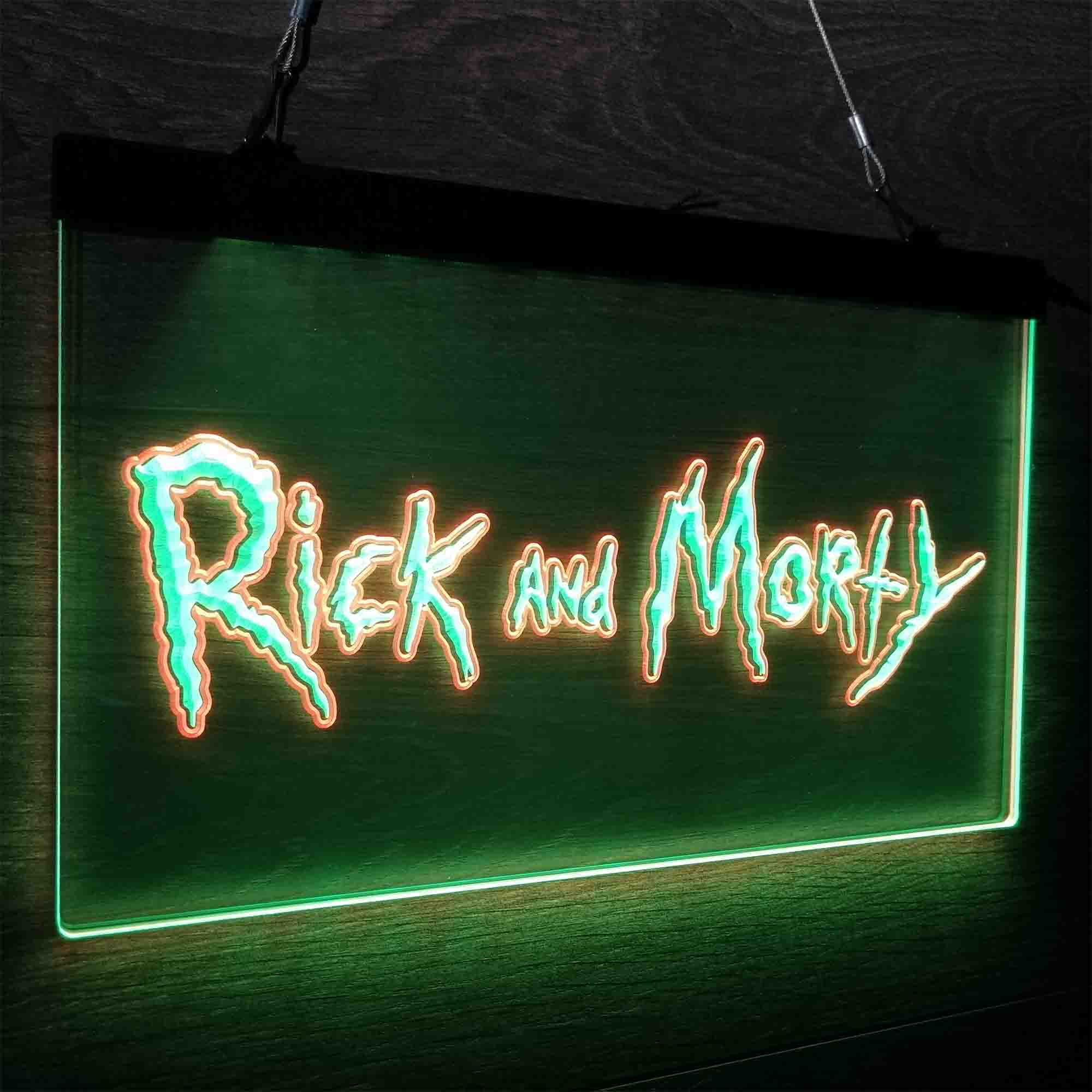 Rick And Morty Game Room Neon-Like LED Sign - Image 14