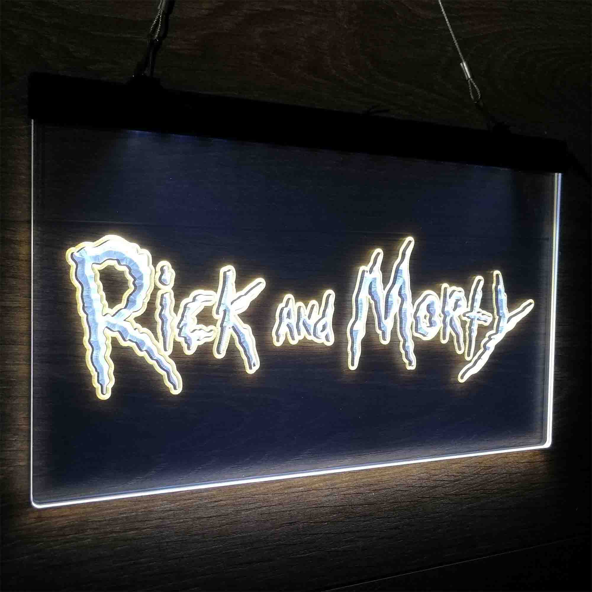 Rick And Morty Game Room Neon-Like LED Sign - Image 15