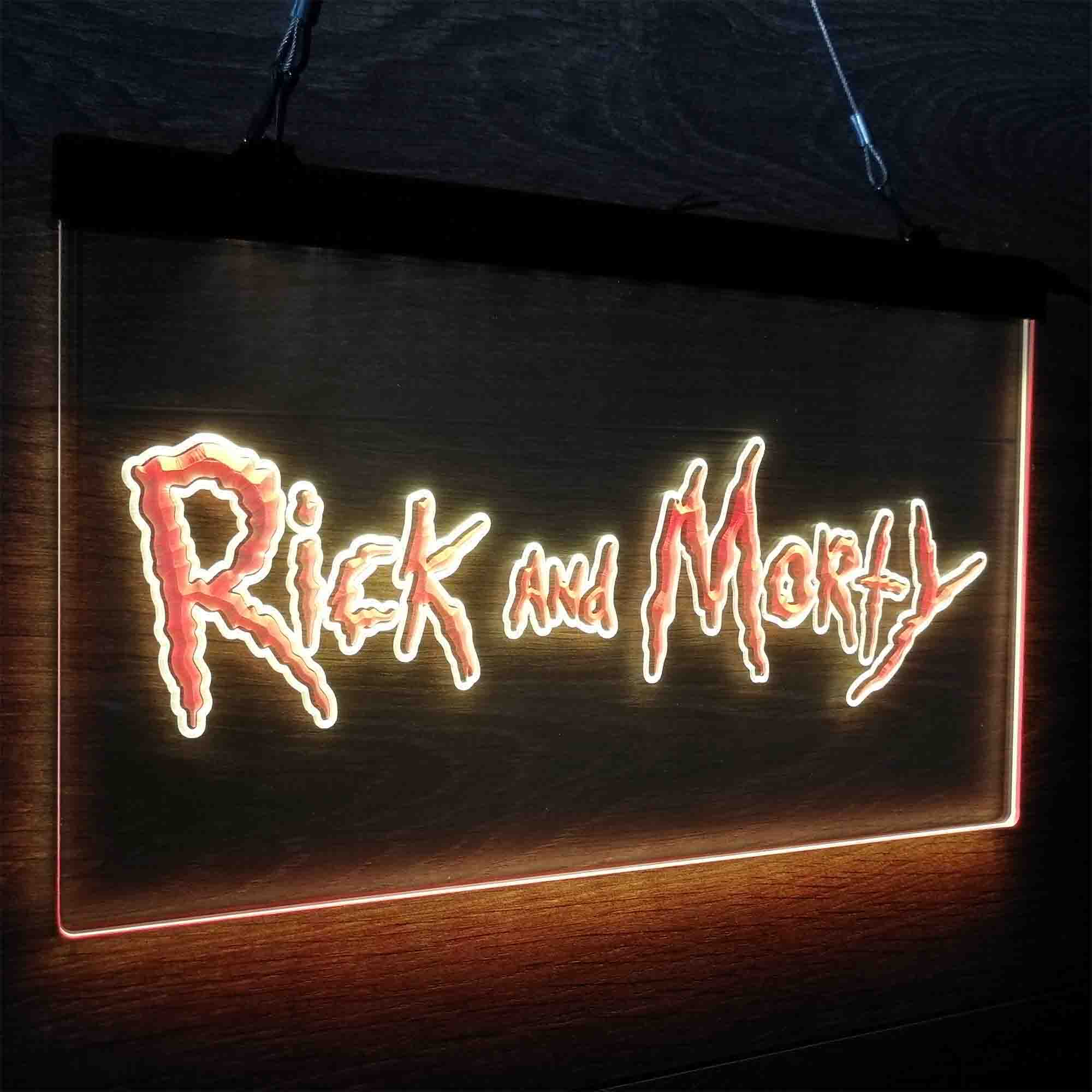 Rick And Morty Game Room Neon-Like LED Sign - Image 19