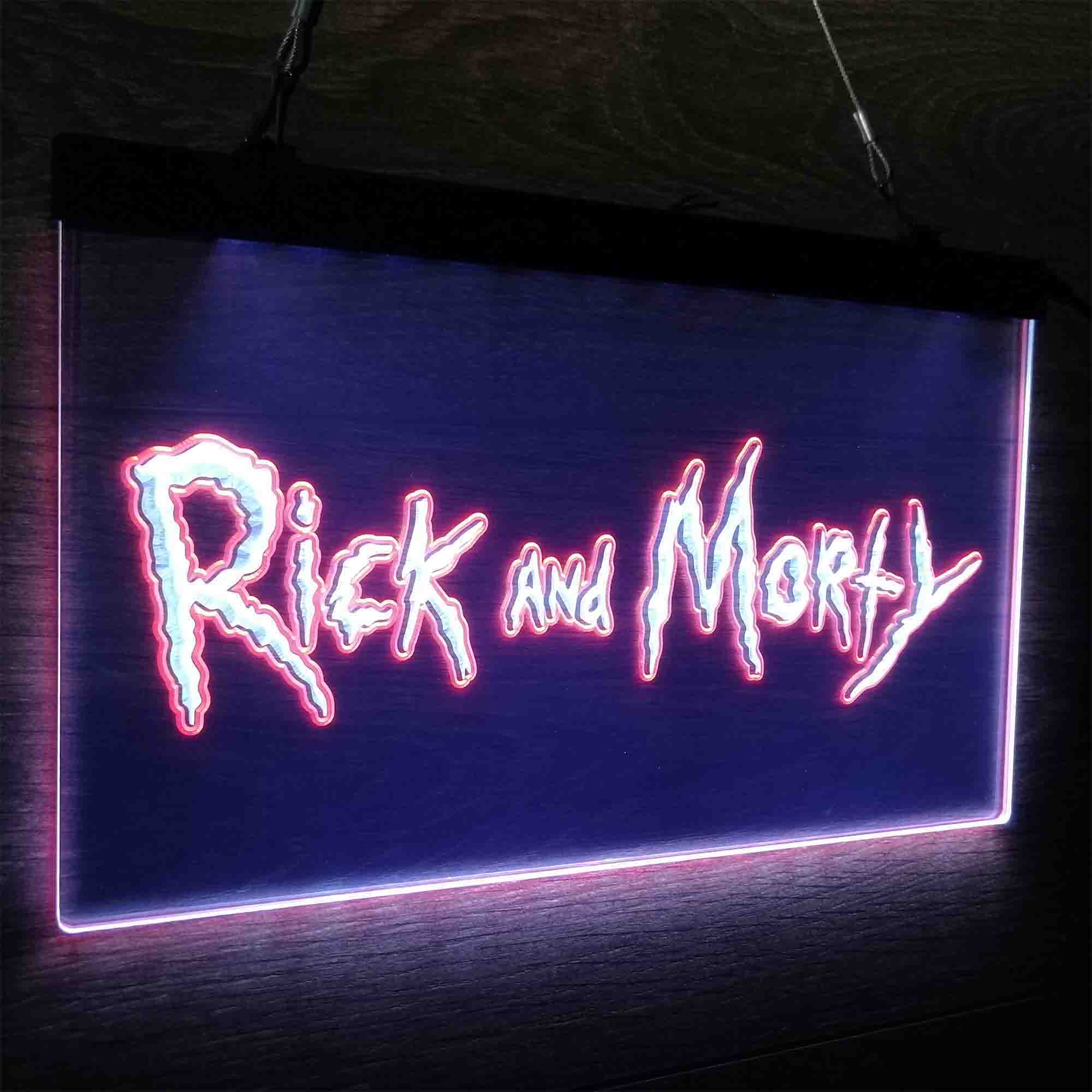 Rick And Morty Game Room Neon-Like LED Sign - Image 26