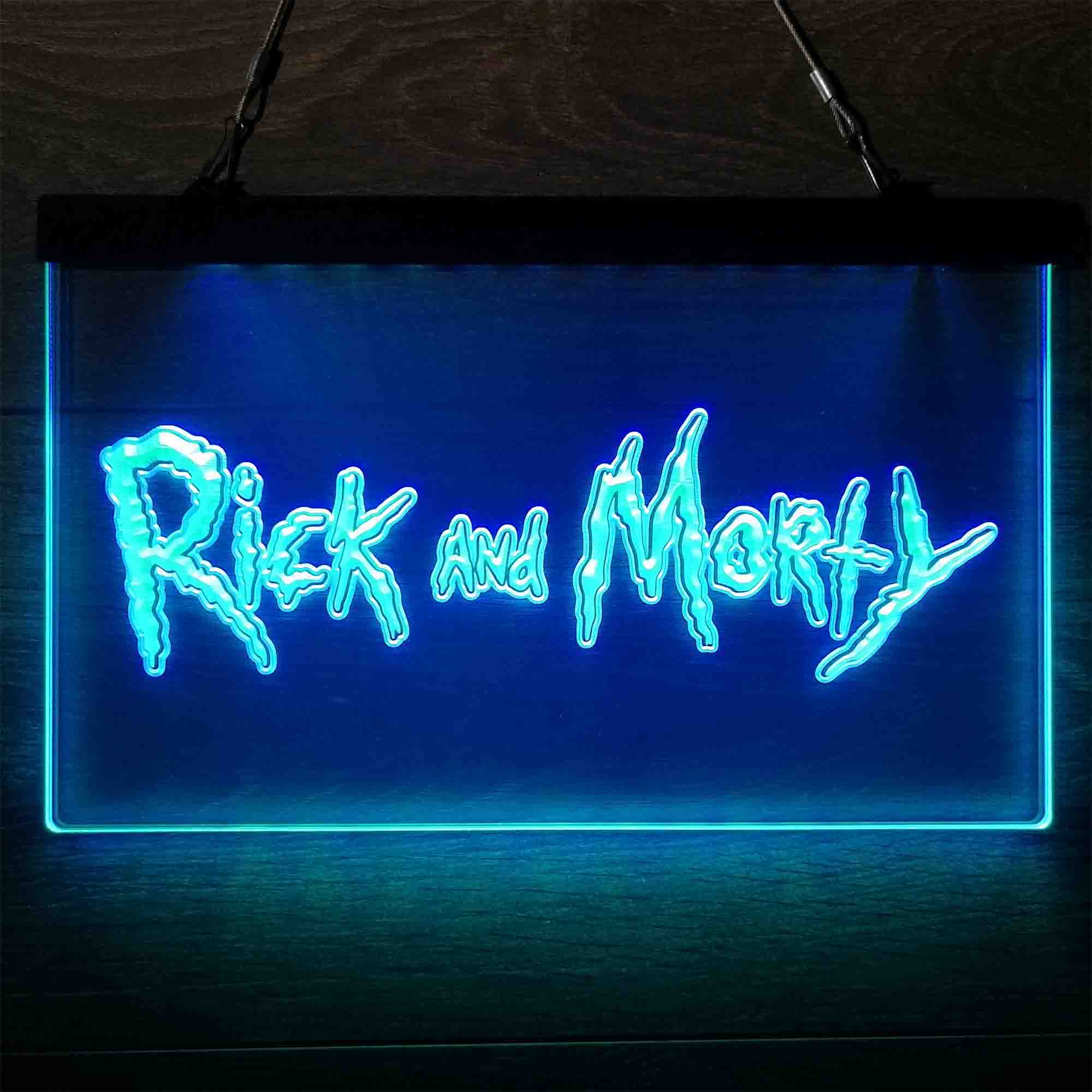 Rick And Morty Game Room Neon-Like LED Sign - Image 3