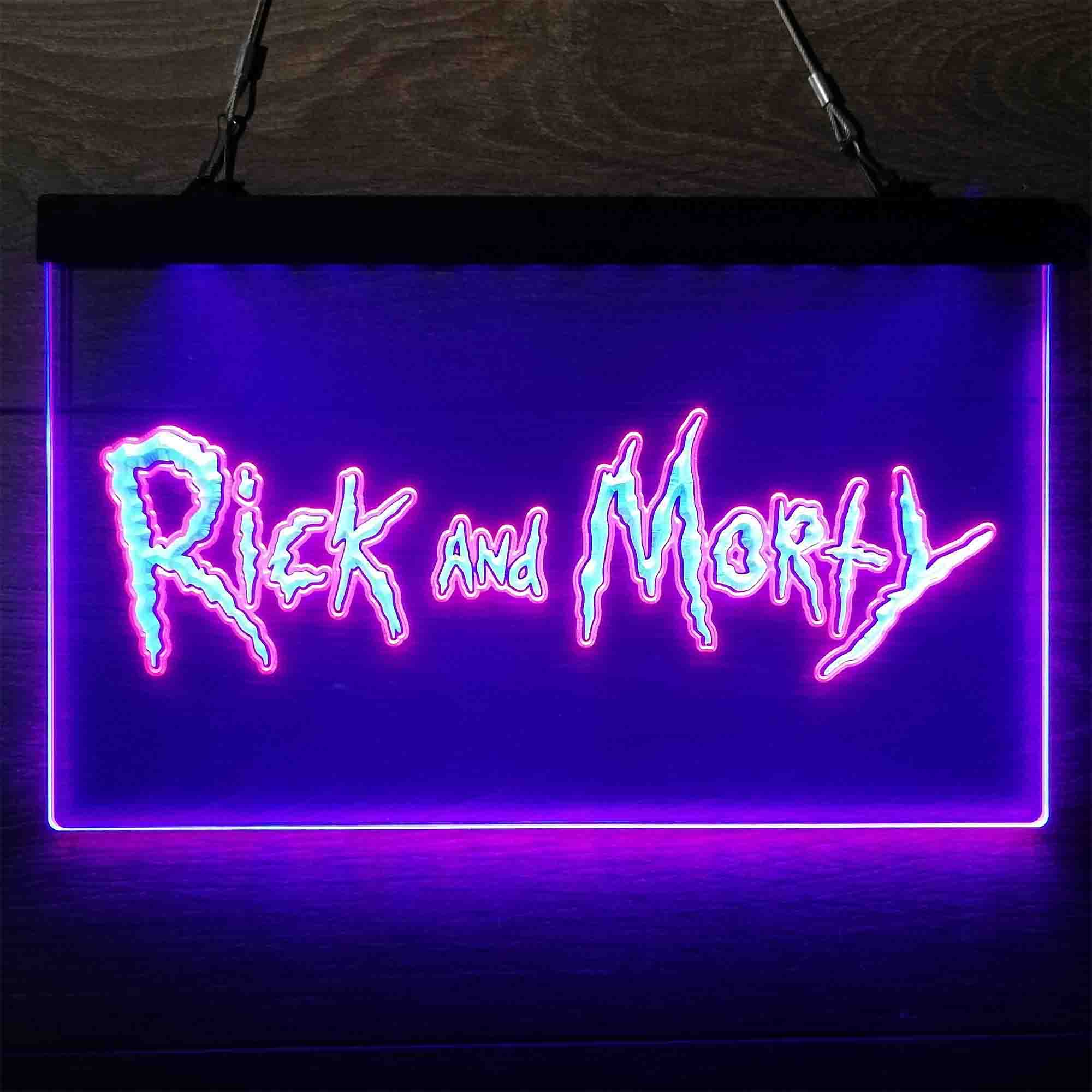 Rick And Morty Game Room Neon-Like LED Sign - Image 5