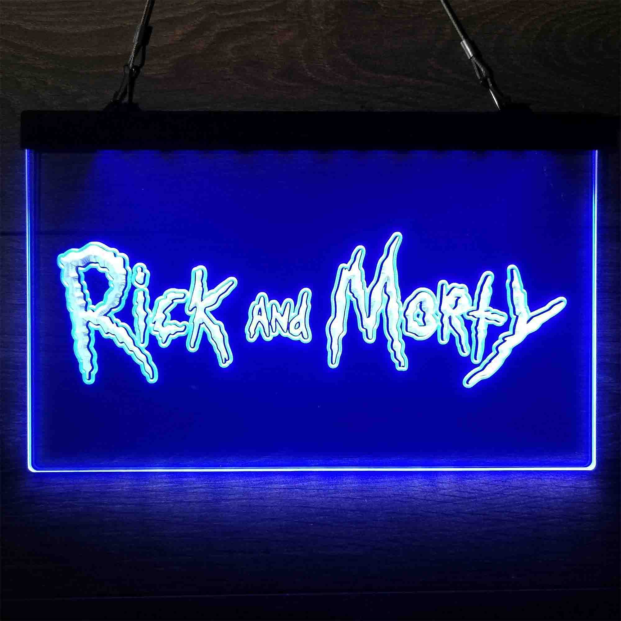Rick And Morty Game Room Neon-Like LED Sign - Image 8