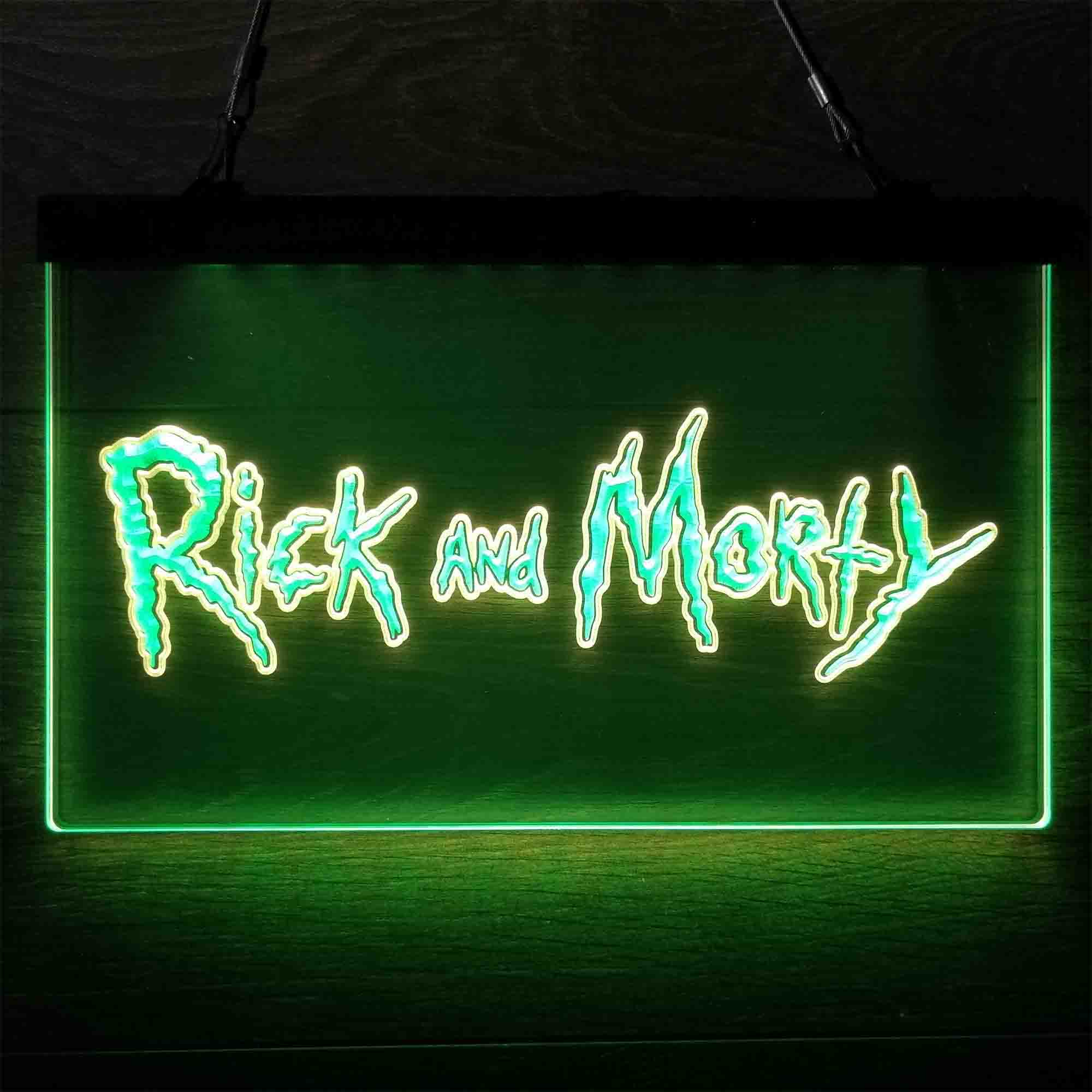Rick And Morty Game Room Neon-Like LED Sign - Image 9