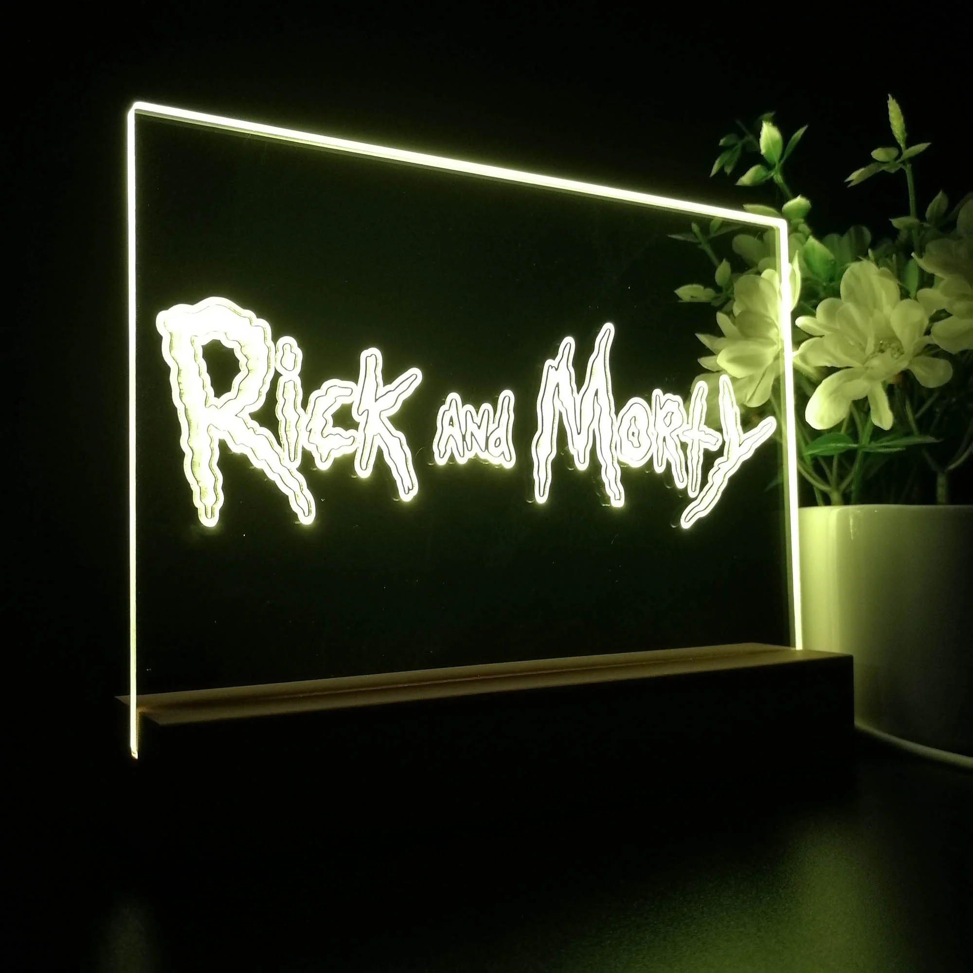 Rick And Morty Gift Neon Sign Game Room Lamp - Image 5