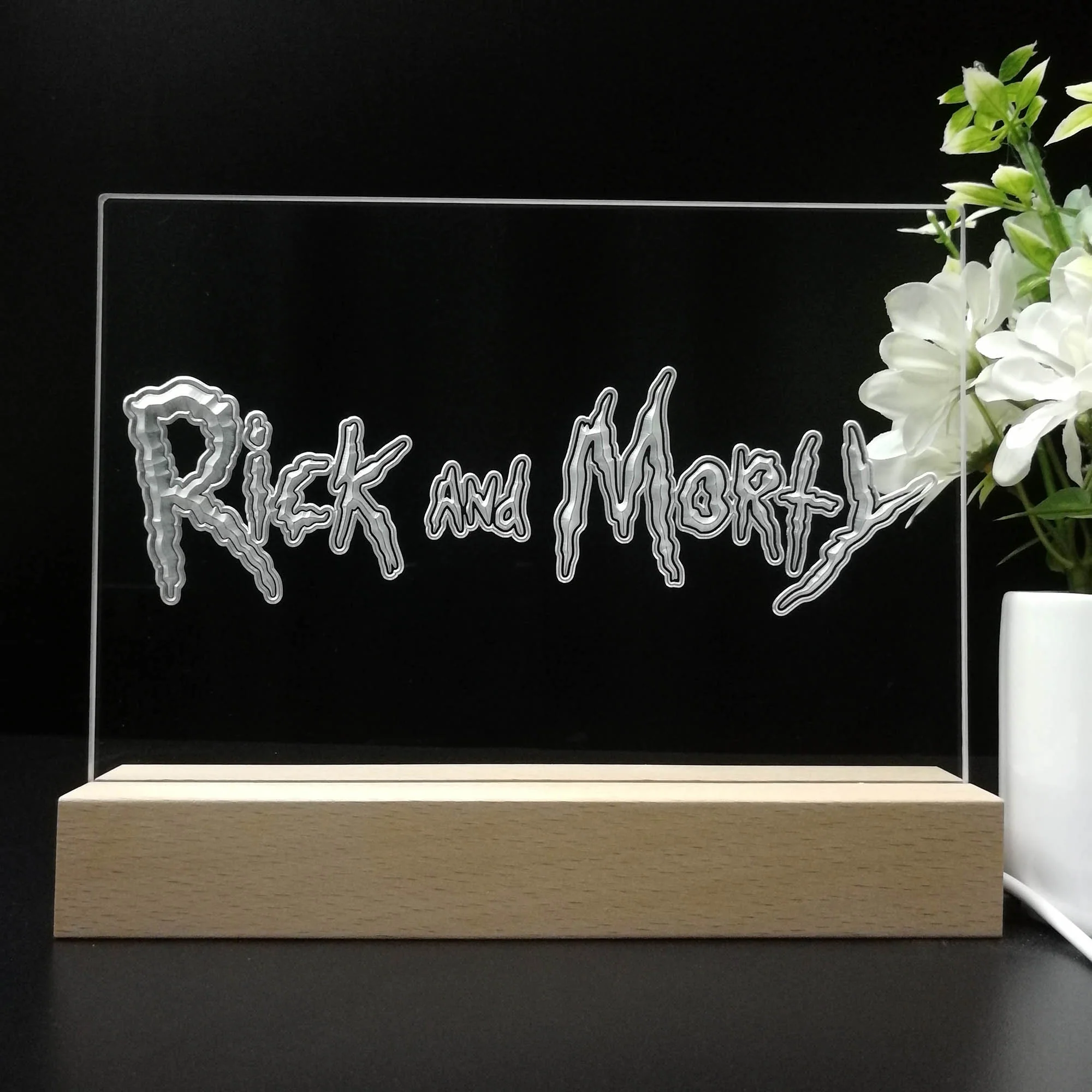 Rick And Morty Gift Neon Sign Game Room Lamp - Image 8
