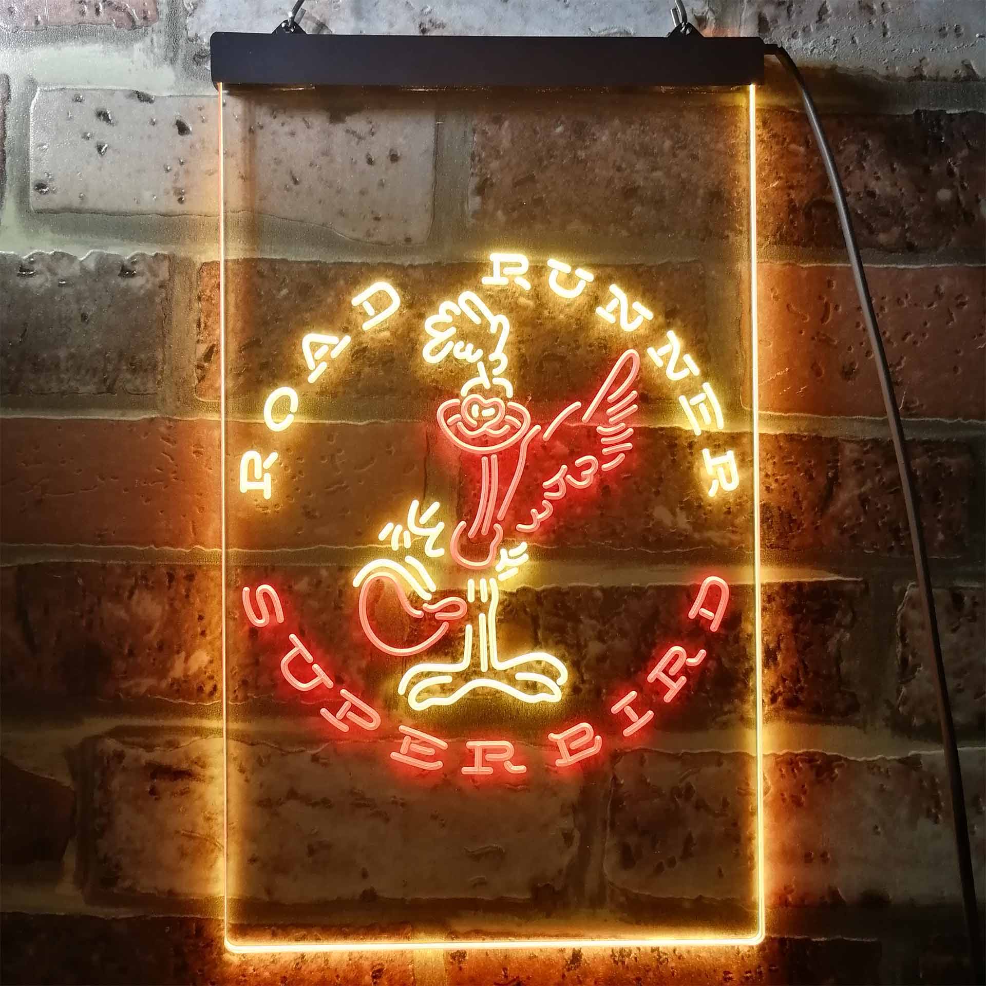 Road Runner Super Bird Car Auto LED Neon Sign - Image 10