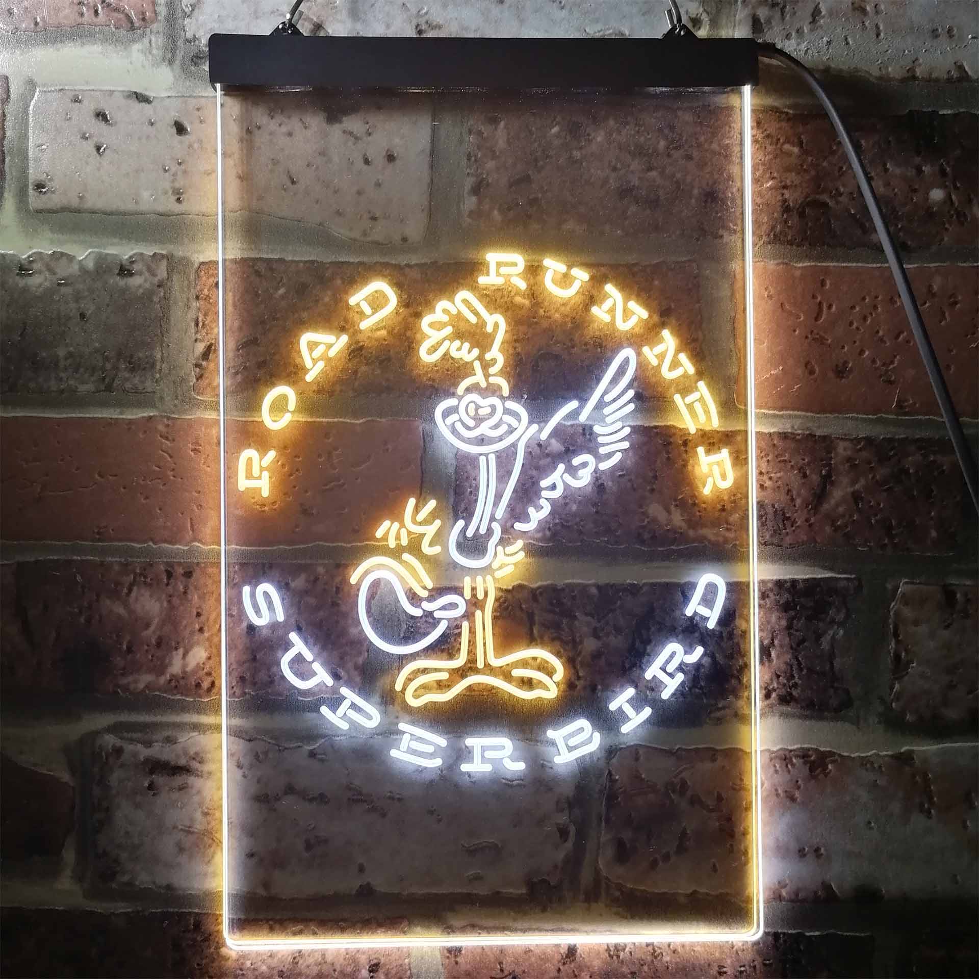 Road Runner Super Bird Car Auto LED Neon Sign - Image 11