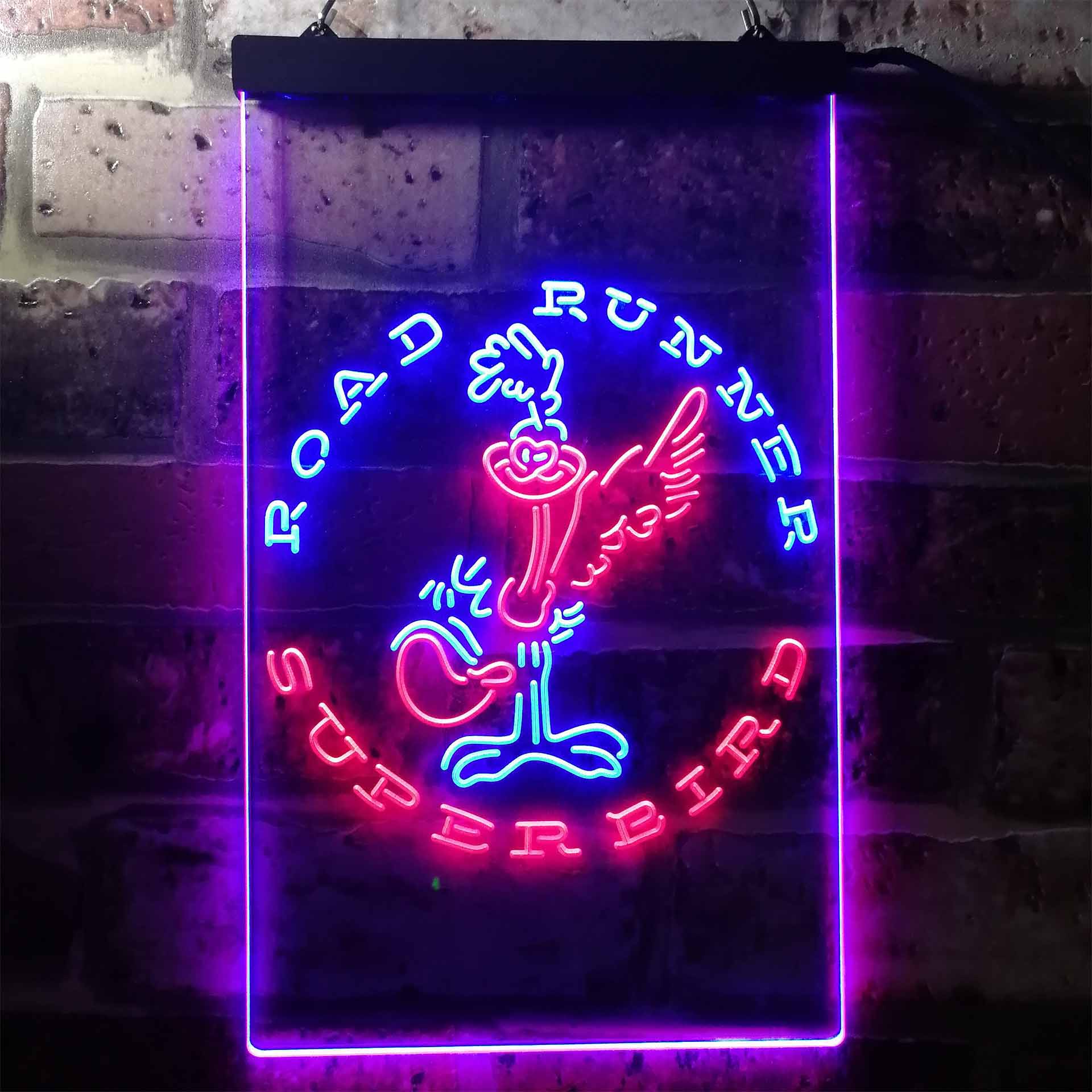 Road Runner Super Bird Car Auto LED Neon Sign - Image 12