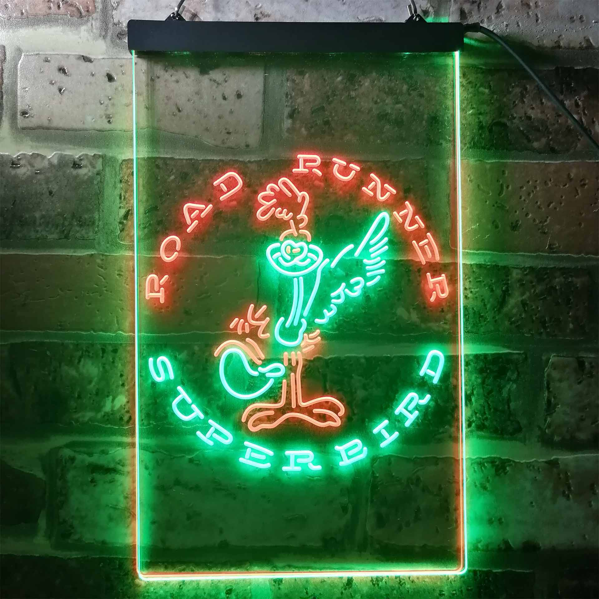 Road Runner Super Bird Car Auto LED Neon Sign - Image 3