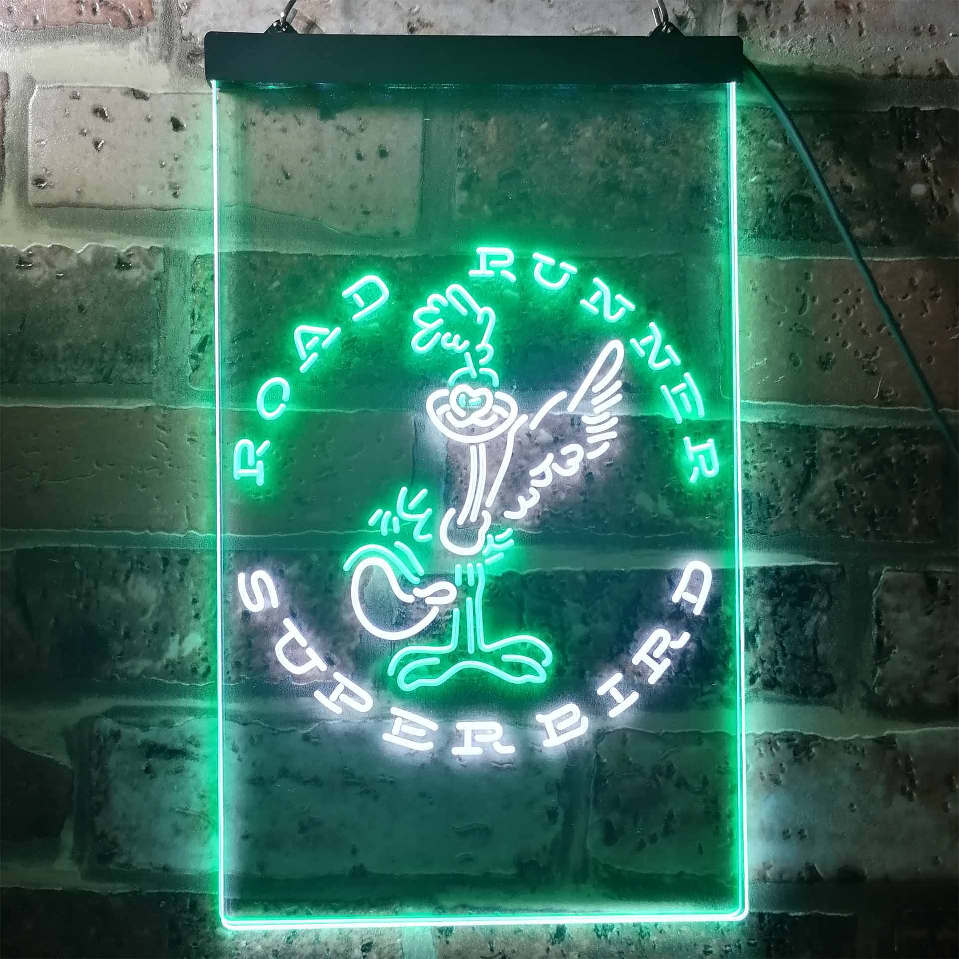 Road Runner Super Bird Car Auto LED Neon Sign - Image 6