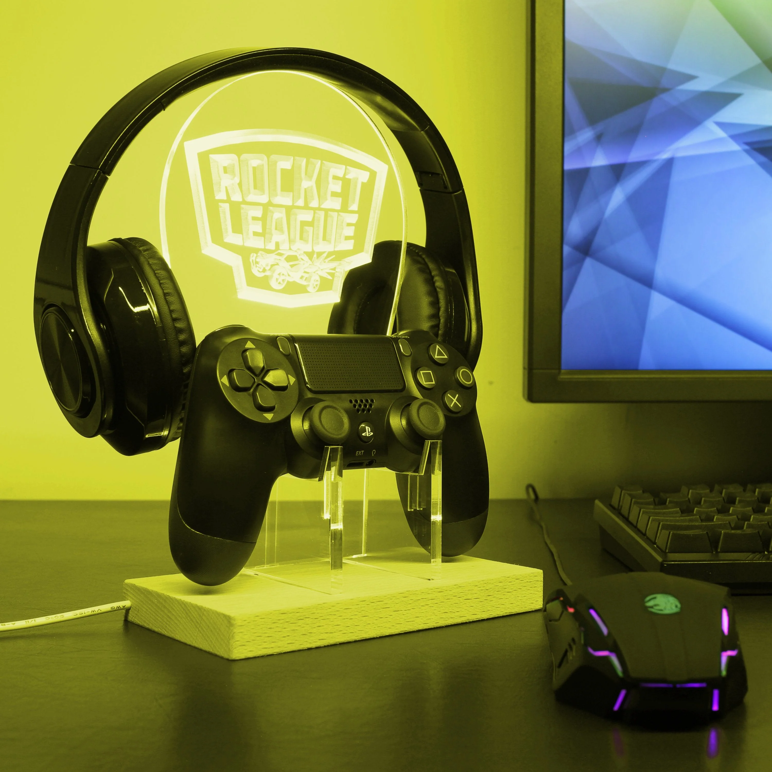 Rocket League LED Gaming Headset Controller Stand - Image 3