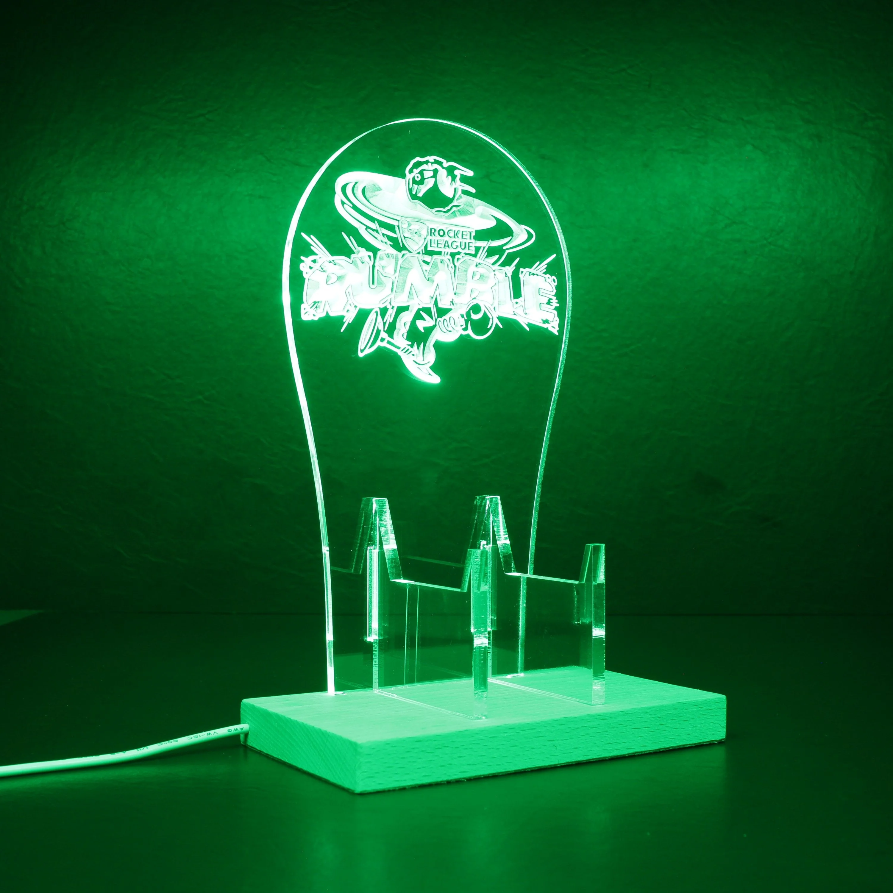 Rocket League Rumble LED Gaming Headset Controller Stand - Image 8