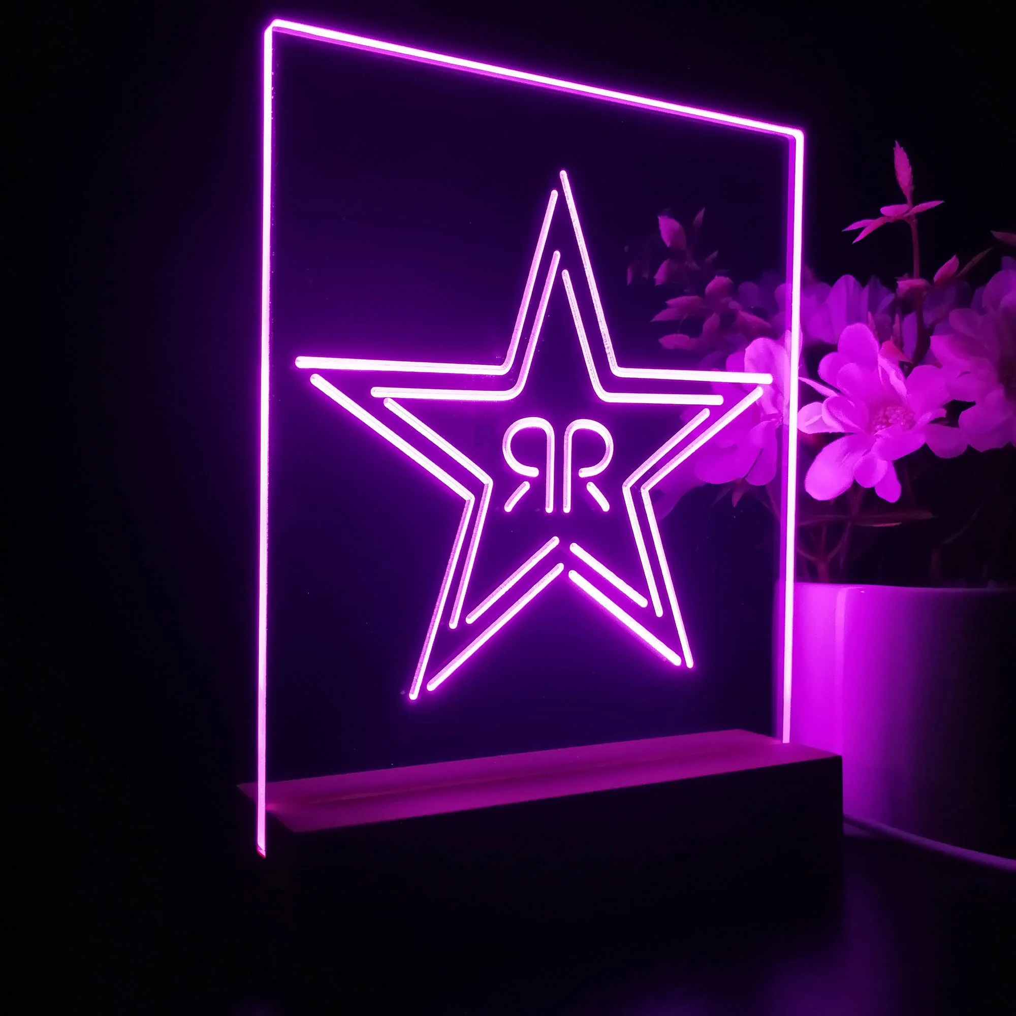 Rockstar Energy 3D Illusion Night Light Desk Lamp - Image 5
