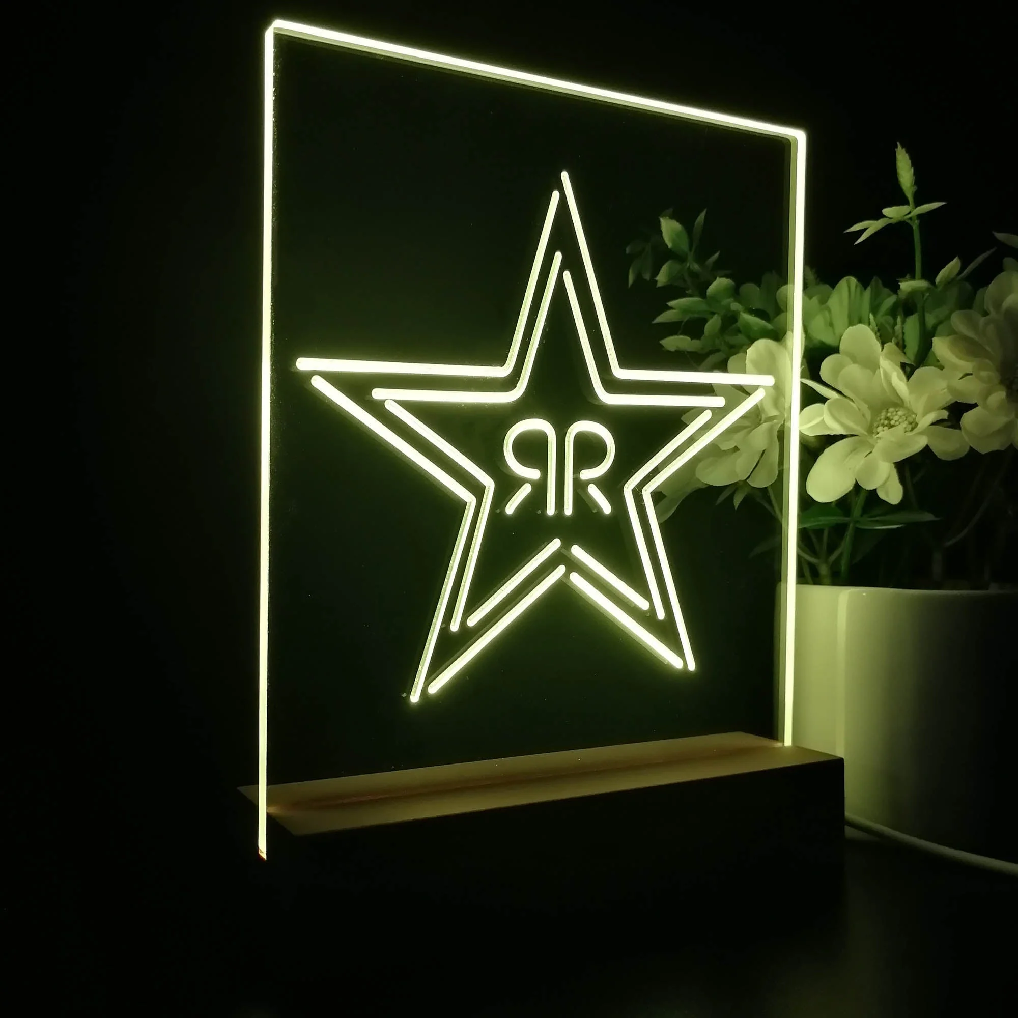 Rockstar Energy 3D Illusion Night Light Desk Lamp - Image 7