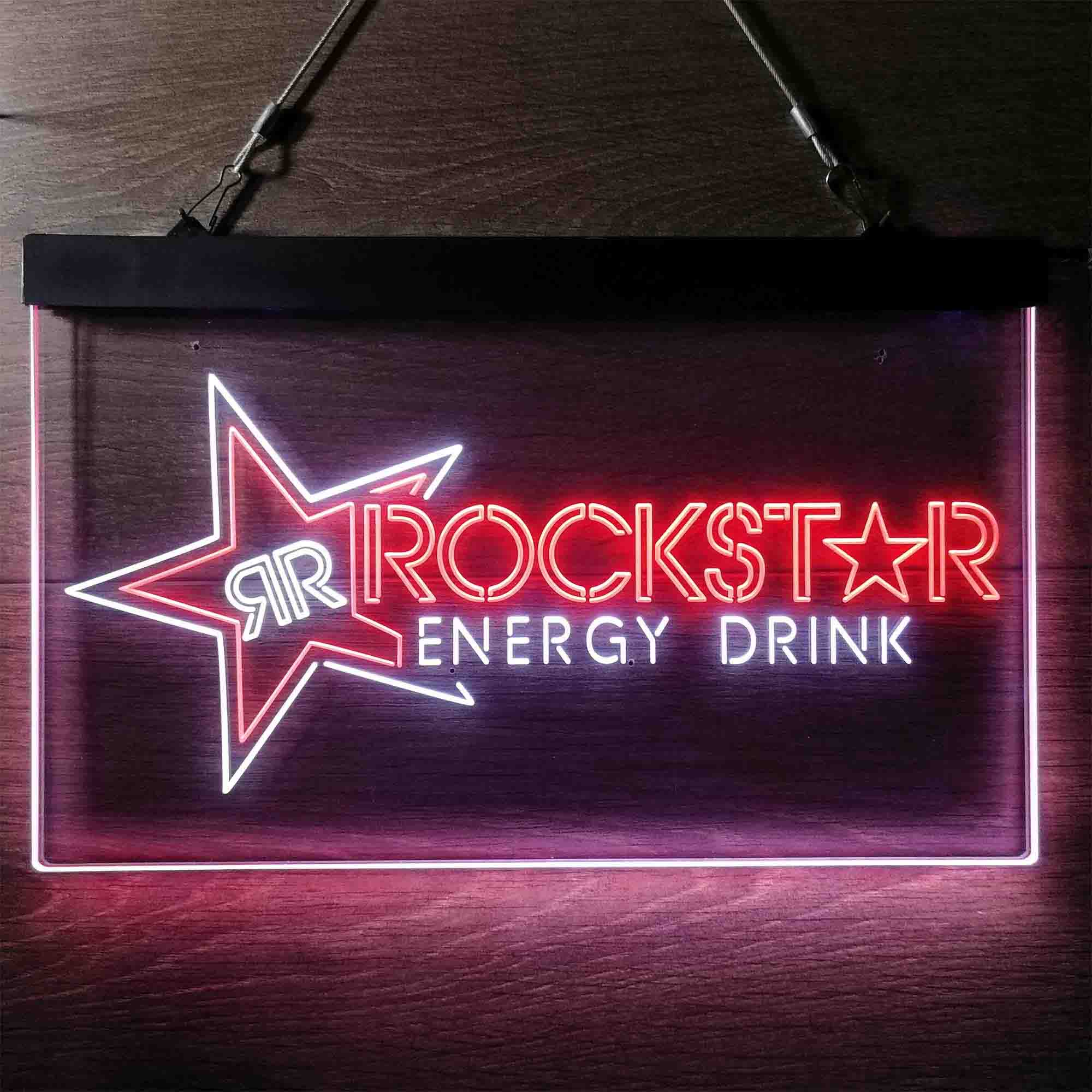 Rockstar US Beverages Star Neon-Like LED Sign - Image 10