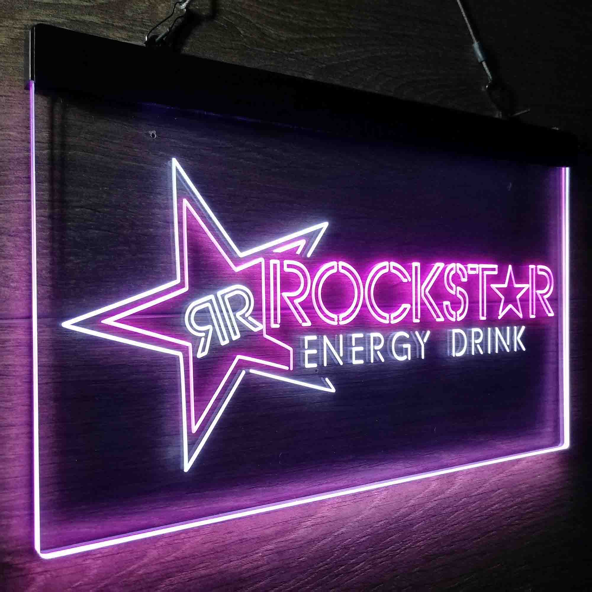 Rockstar US Beverages Star Neon-Like LED Sign - Image 14