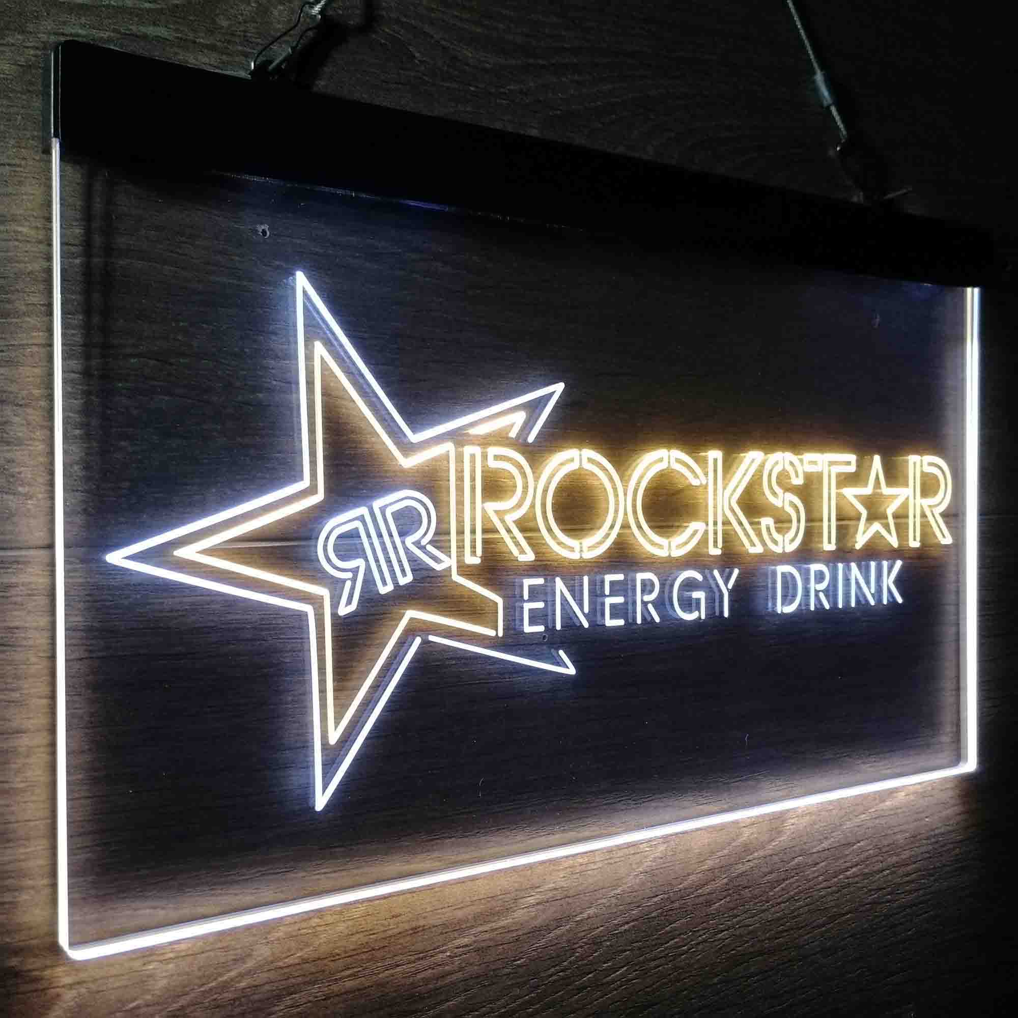 Rockstar US Beverages Star Neon-Like LED Sign - Image 18