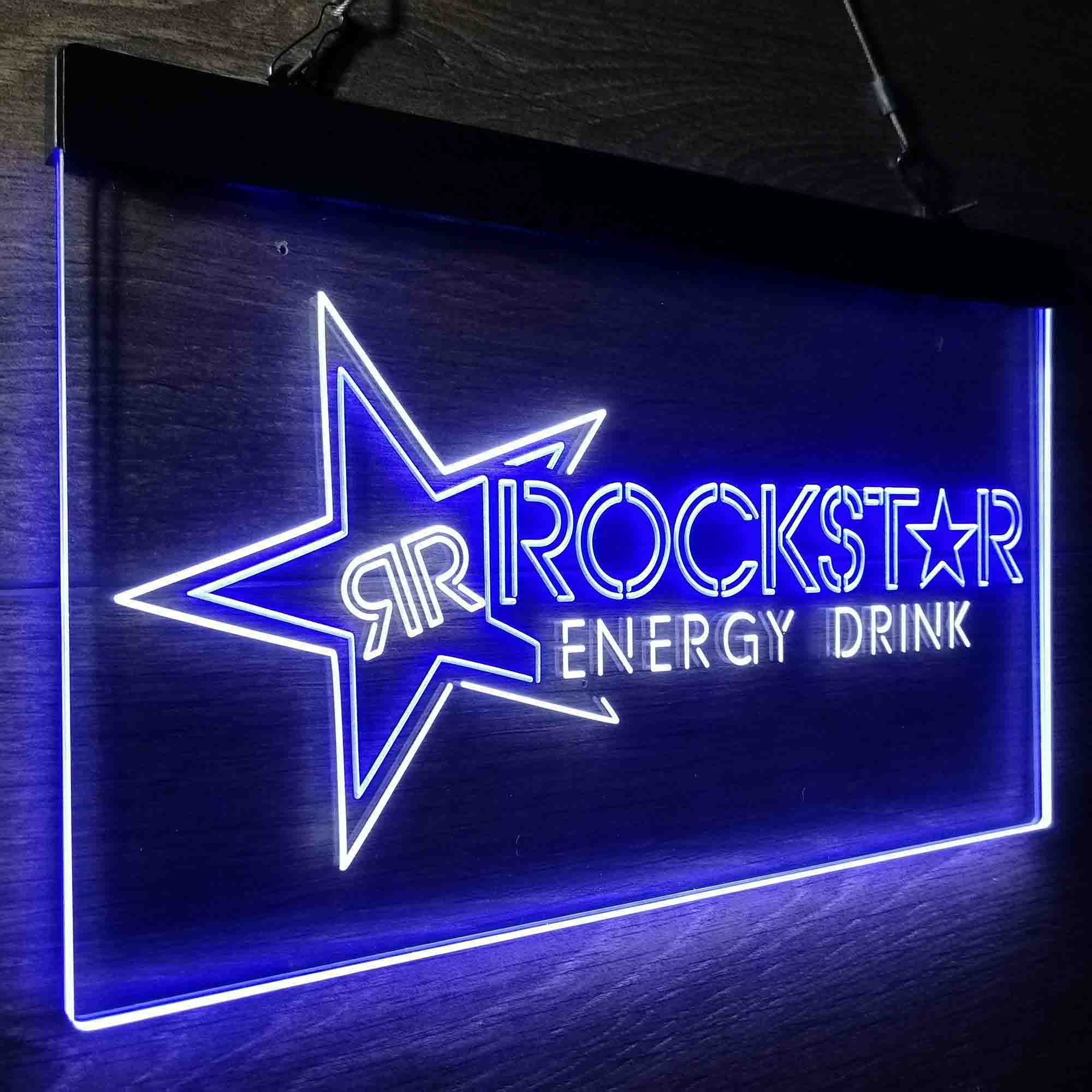 Rockstar US Beverages Star Neon-Like LED Sign - Image 19
