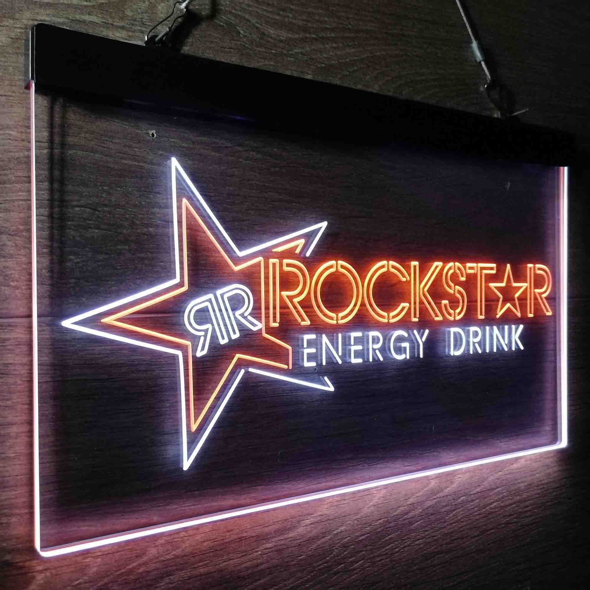 Rockstar US Beverages Star Neon-Like LED Sign - Image 20