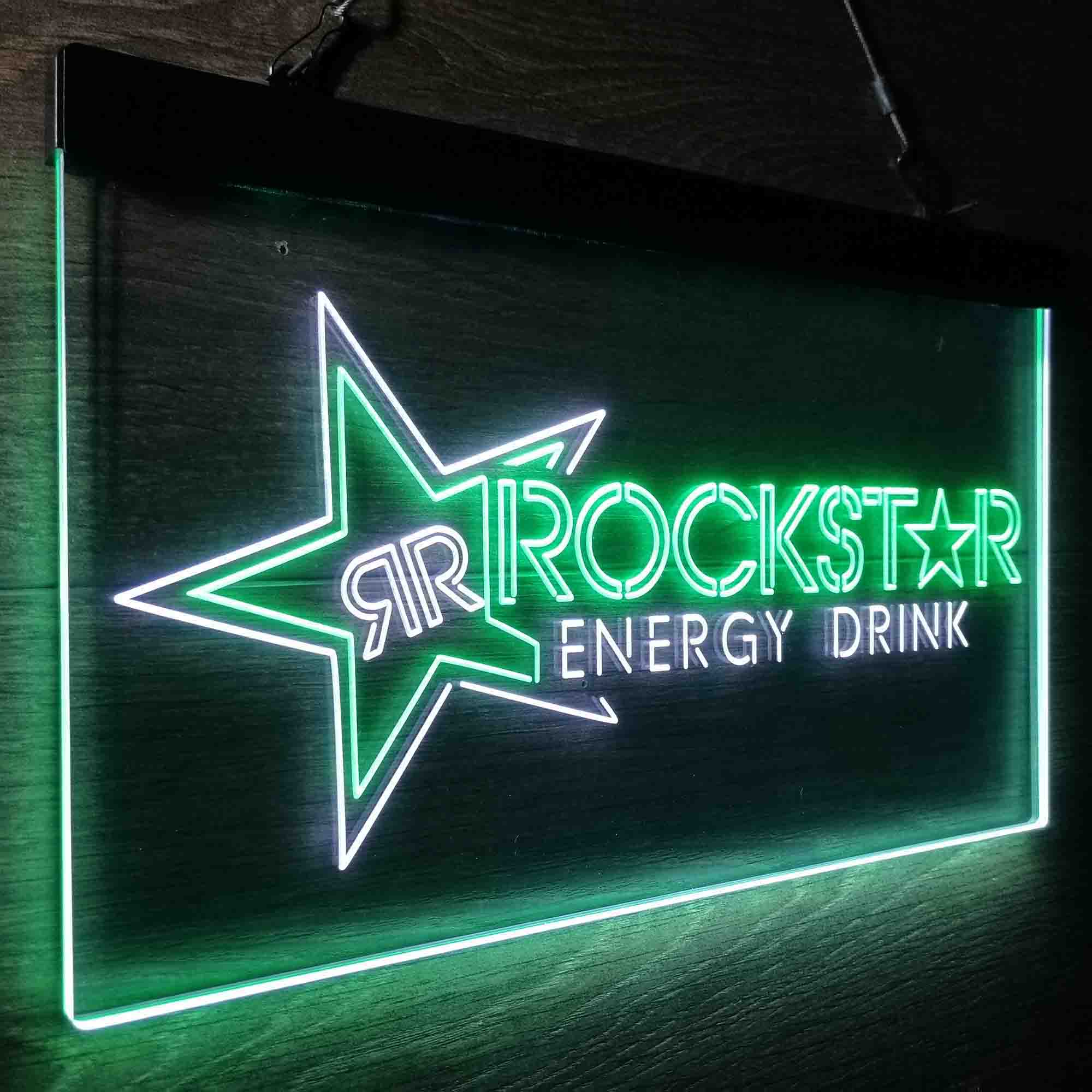 Rockstar US Beverages Star Neon-Like LED Sign - Image 24