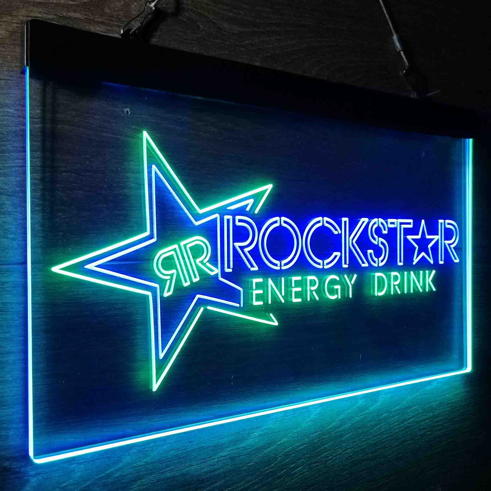 Rockstar US Beverages Star Neon-Like LED Sign - Image 25