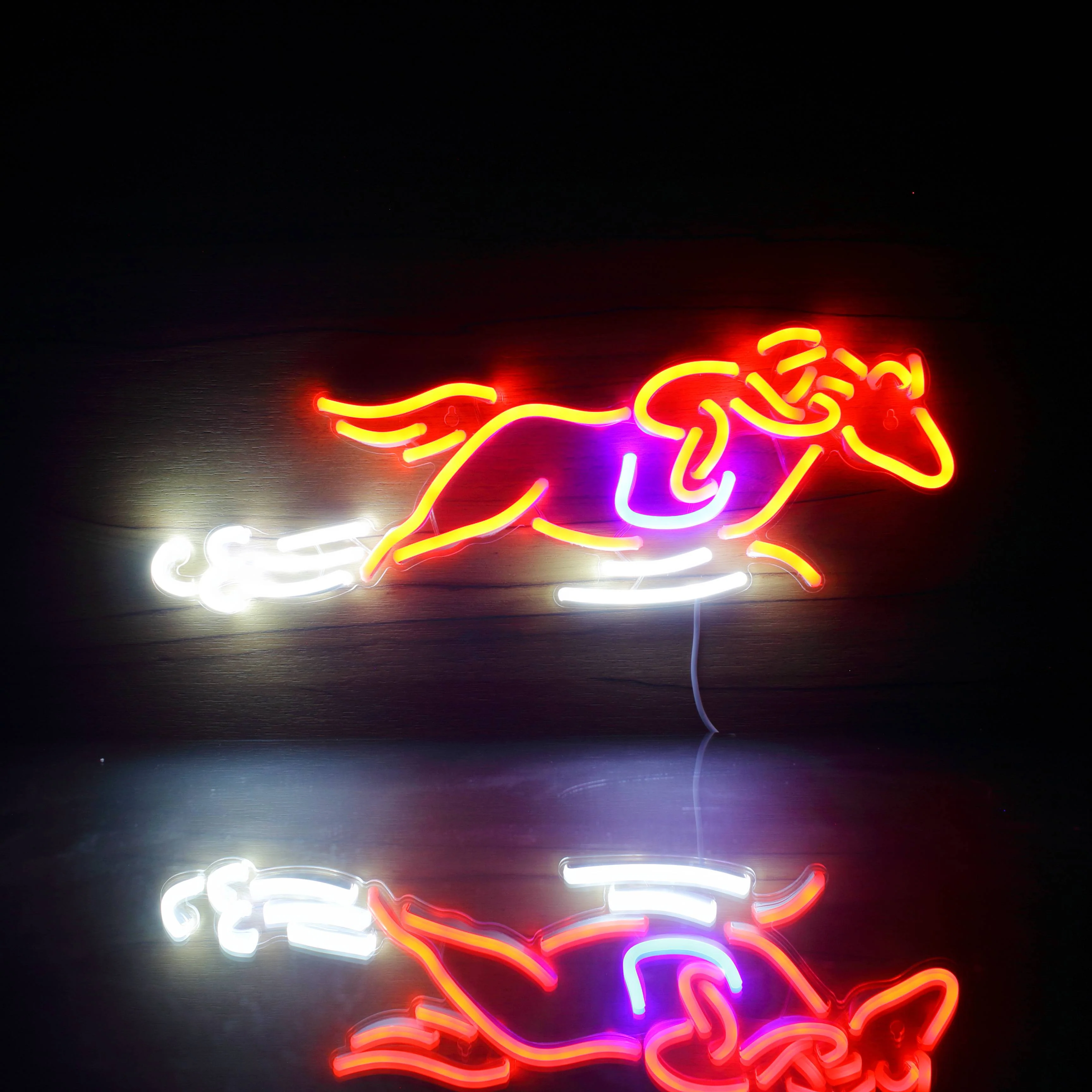 Bud light Running Horse Handmade Neon Flex LED Sign