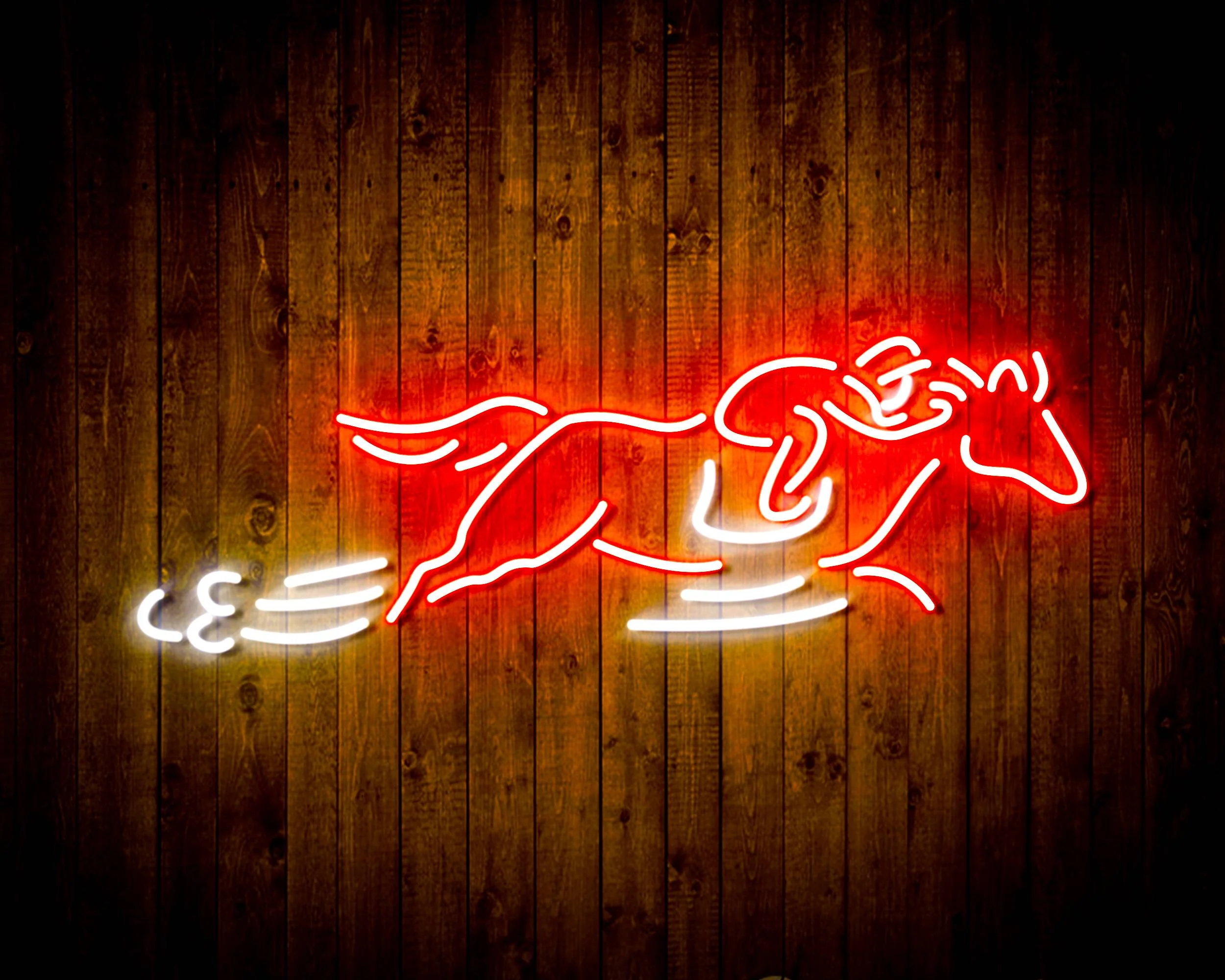 Bud light Running Horse Handmade Neon Flex LED Sign - Image 19