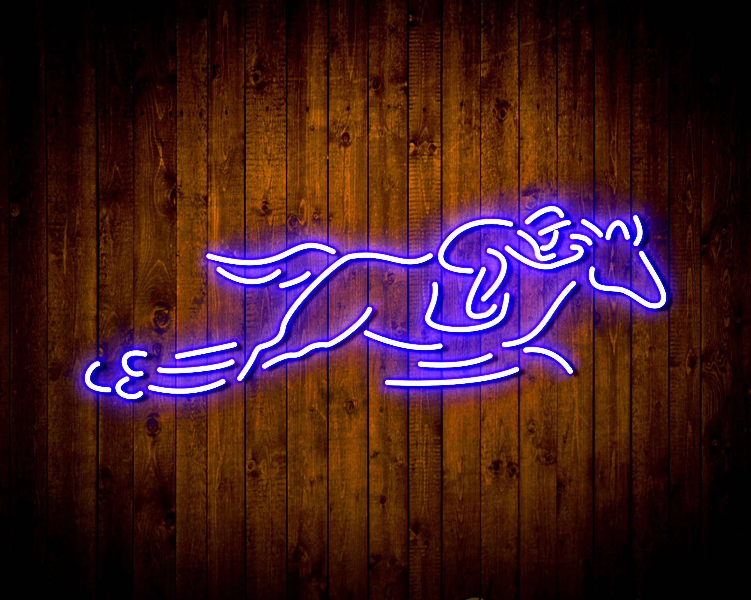Bud light Running Horse Handmade Neon Flex LED Sign - Image 24