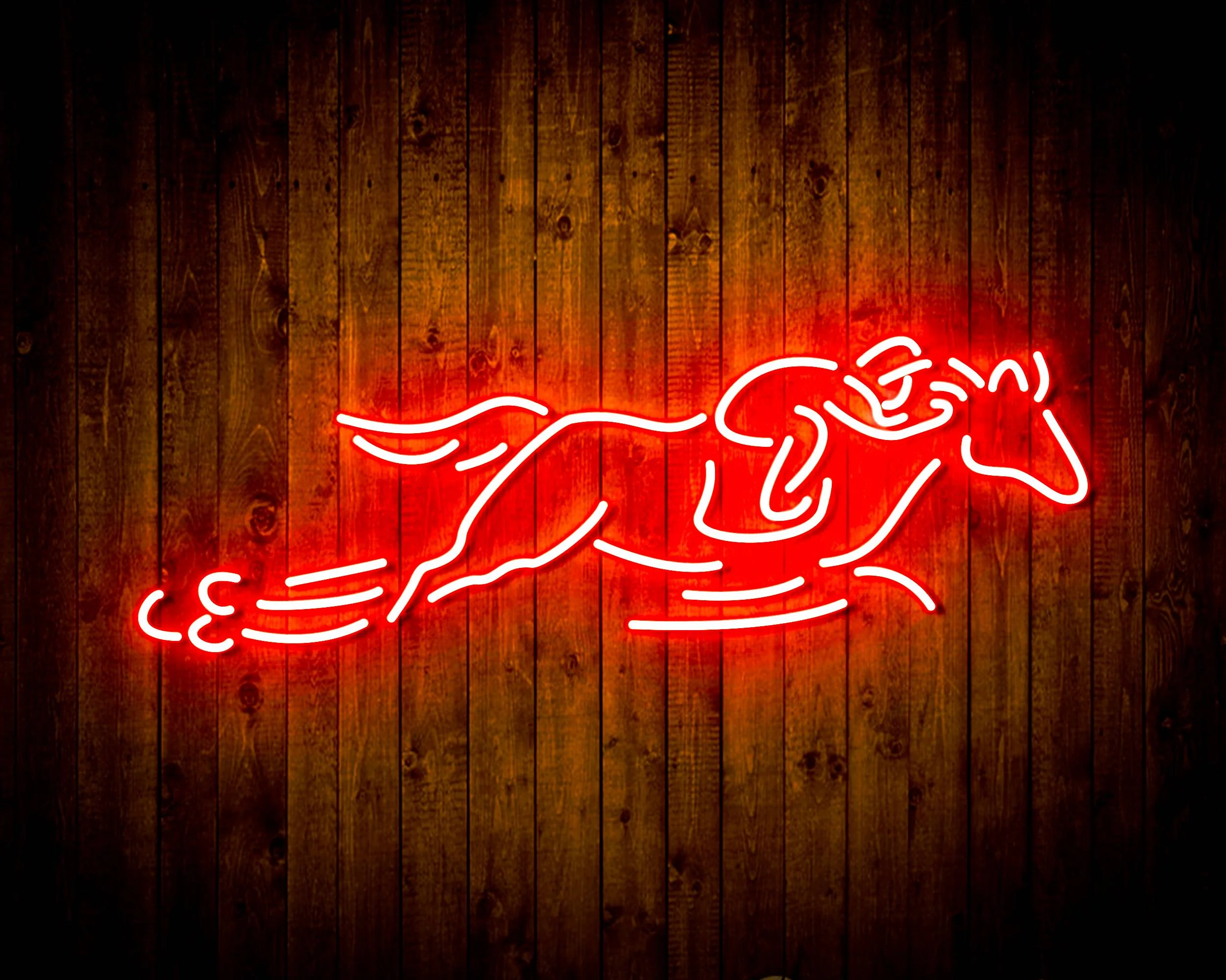 Bud light Running Horse Handmade Neon Flex LED Sign - Image 25