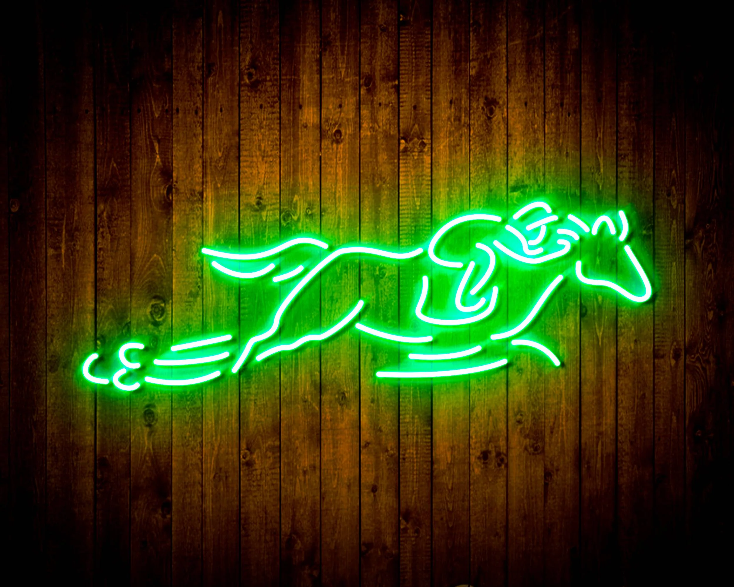 Bud light Running Horse Handmade Neon Flex LED Sign - Image 27