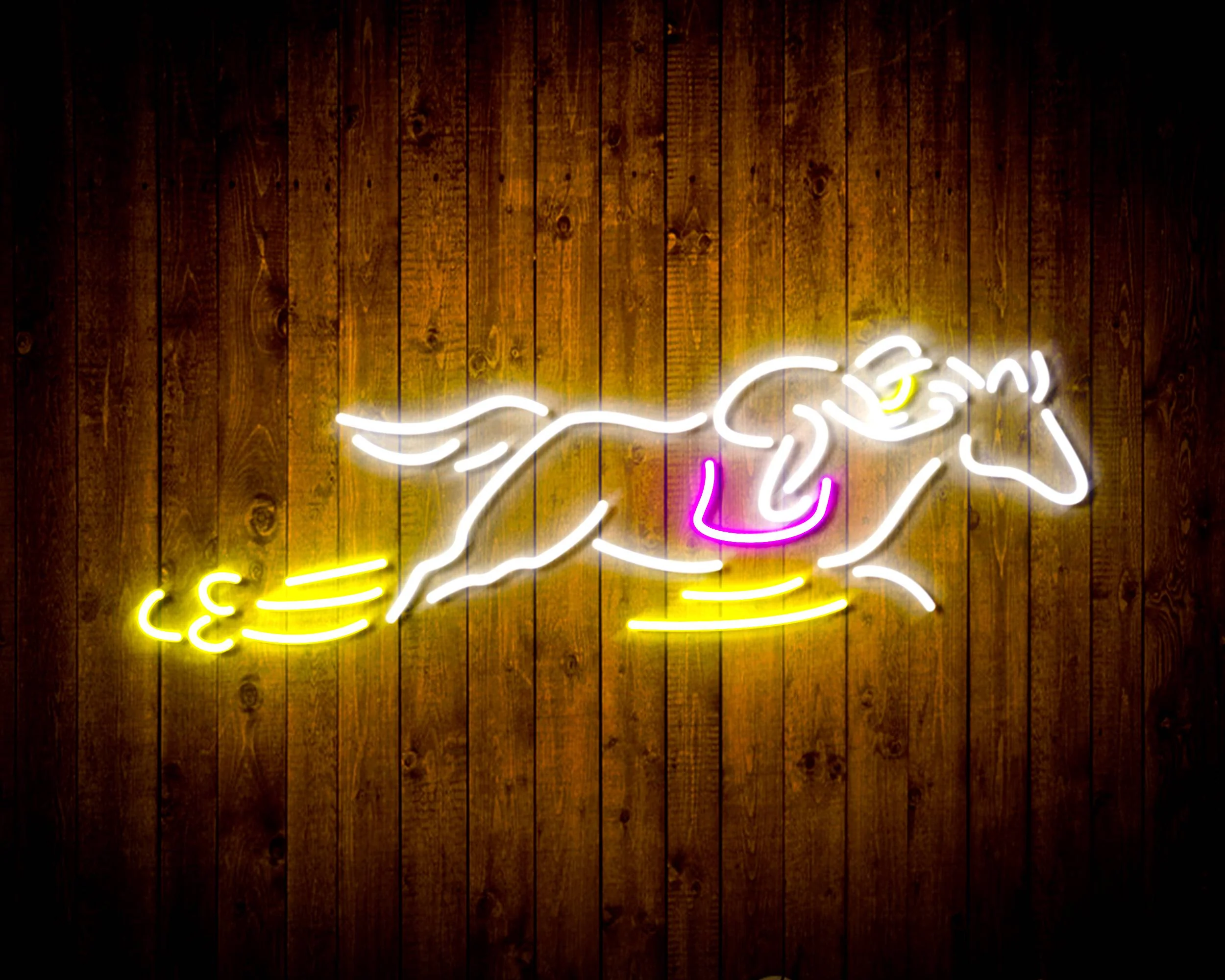 Bud light Running Horse Handmade Neon Flex LED Sign - Image 3