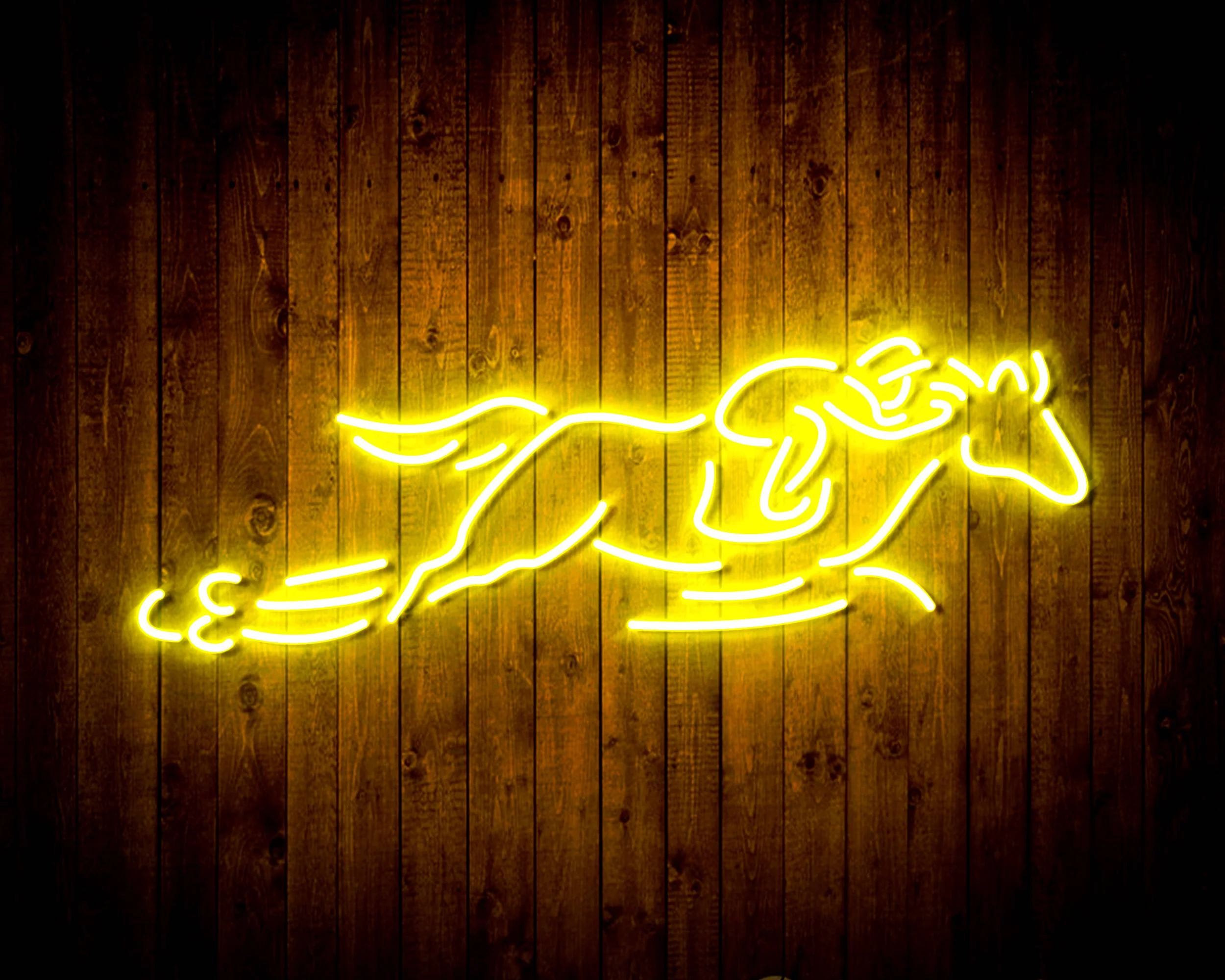 Bud light Running Horse Handmade Neon Flex LED Sign - Image 31