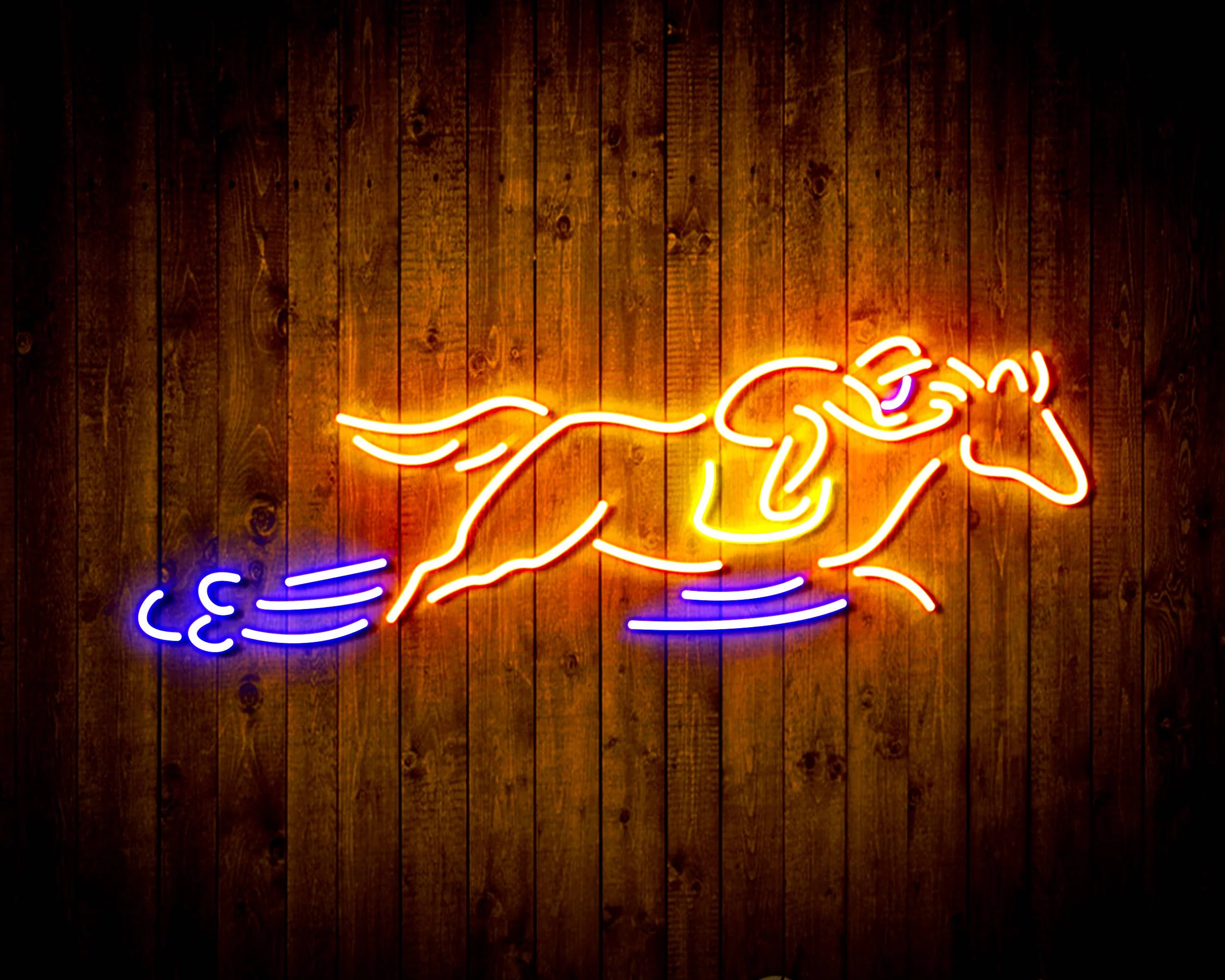 Bud light Running Horse Handmade Neon Flex LED Sign - Image 8