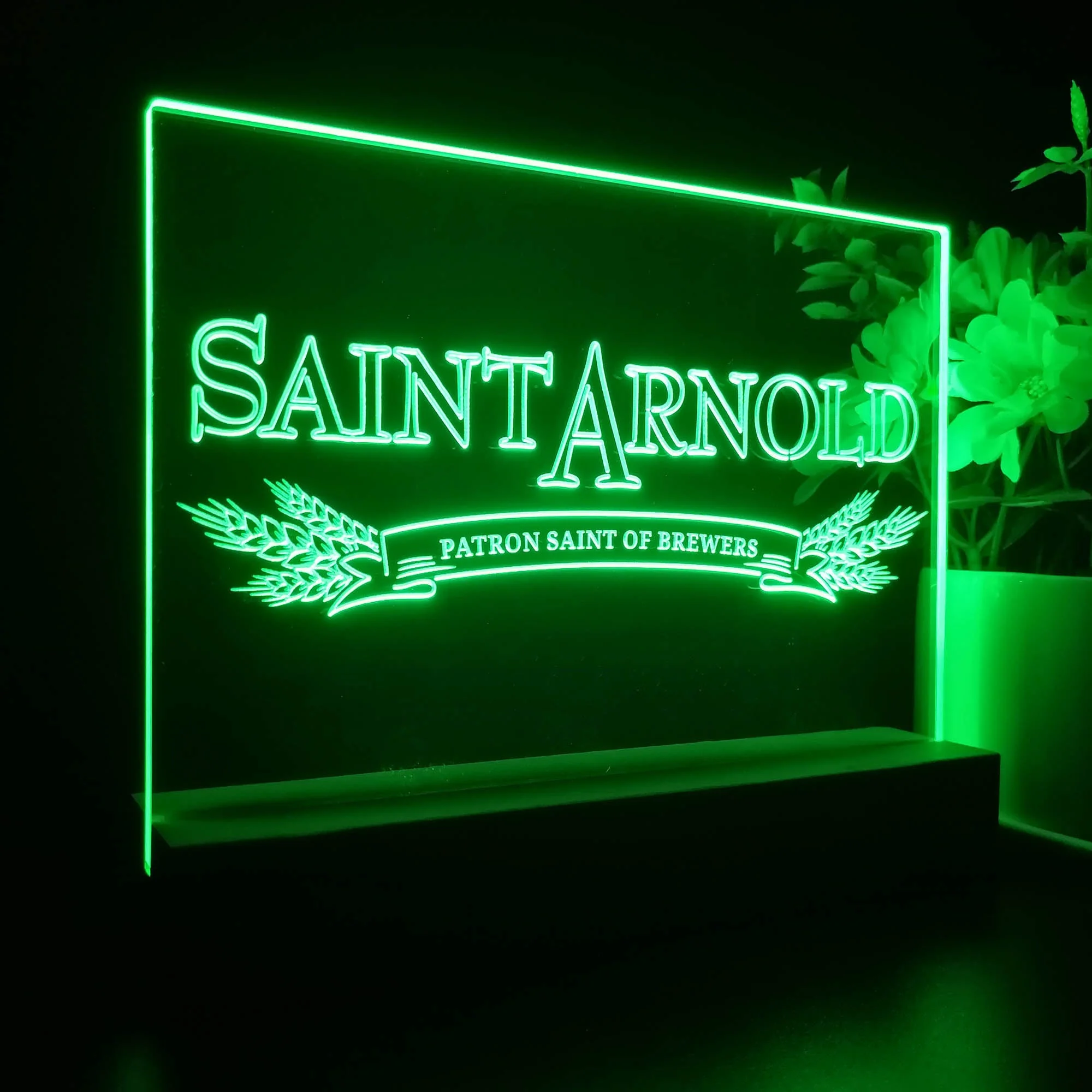 Saint Arnold Brewing Company Neon Sign Pub Bar Decor Lamp - Image 6