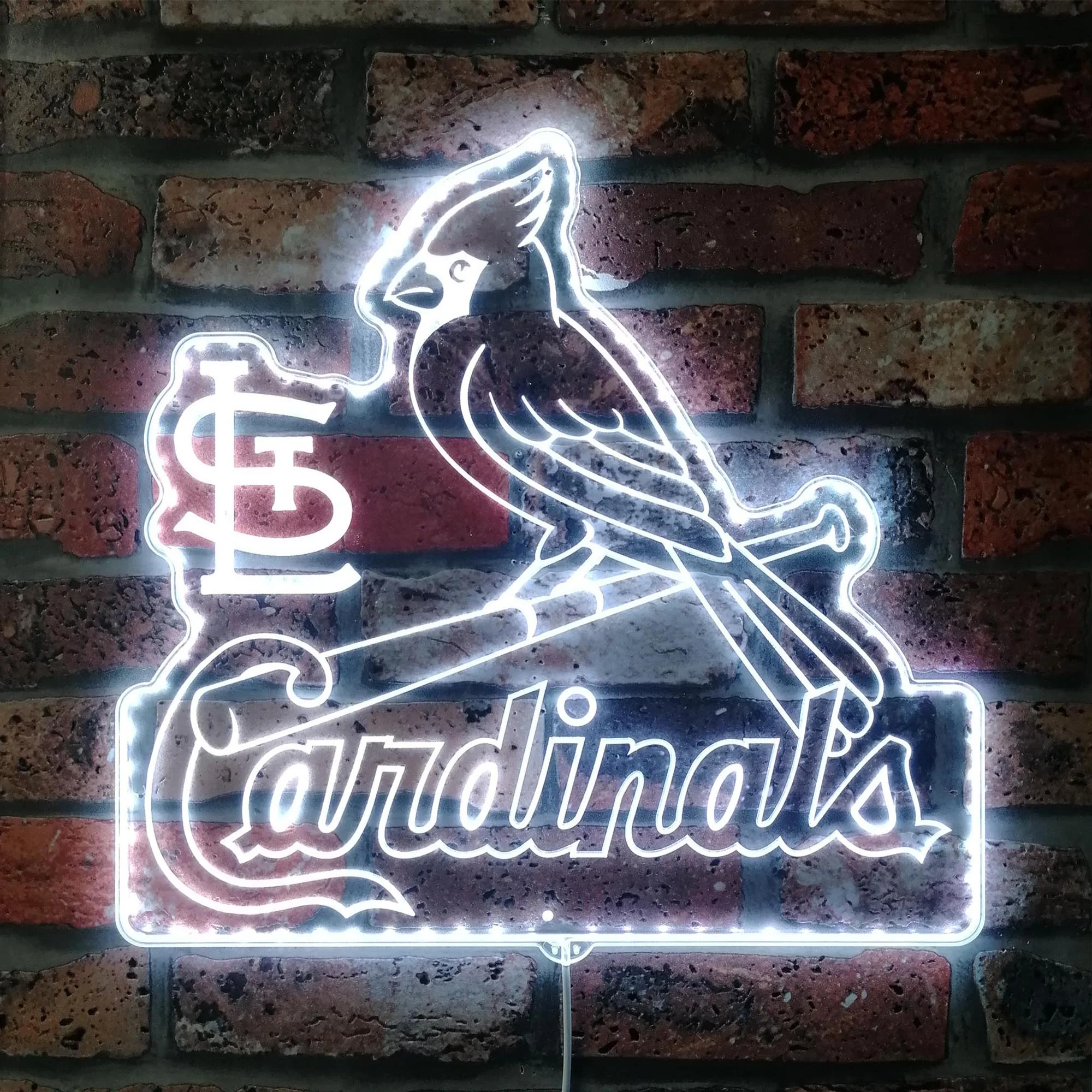 Saint Louis Cardinals Neon LED Sign with Dynamic RGB Colors - Image 5