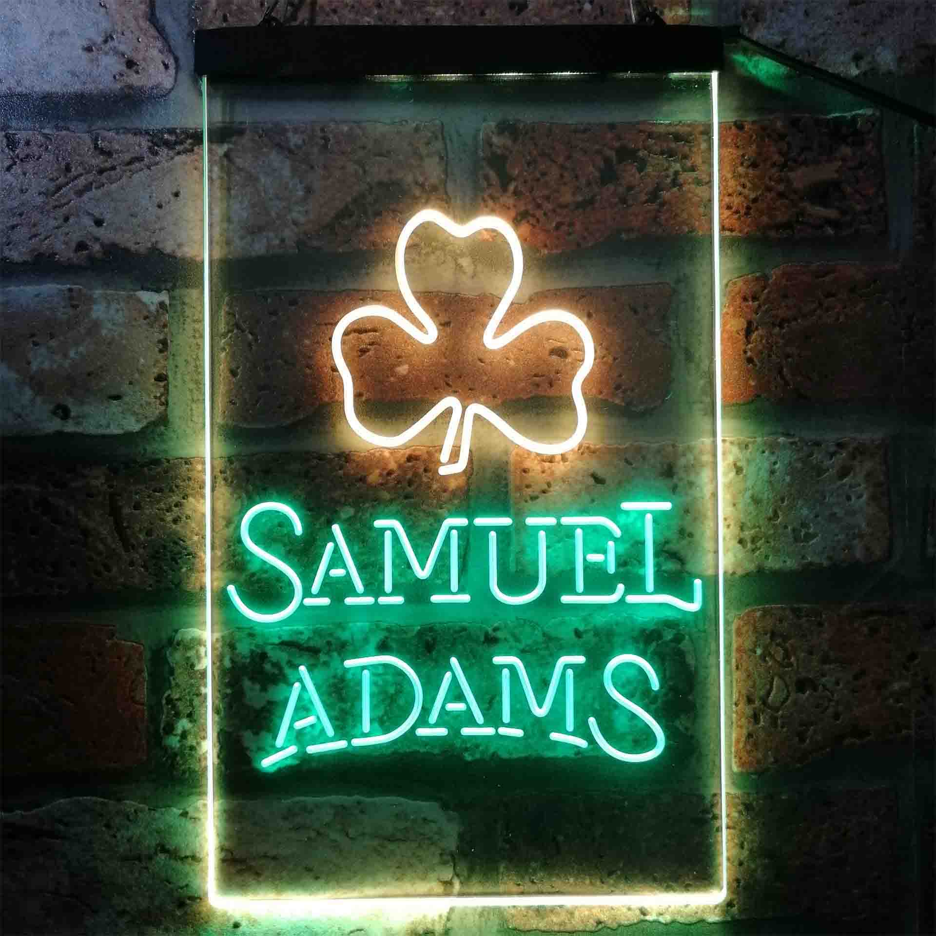 Samuel Adam Shamrock Neon-Like LED Sign - Image 13