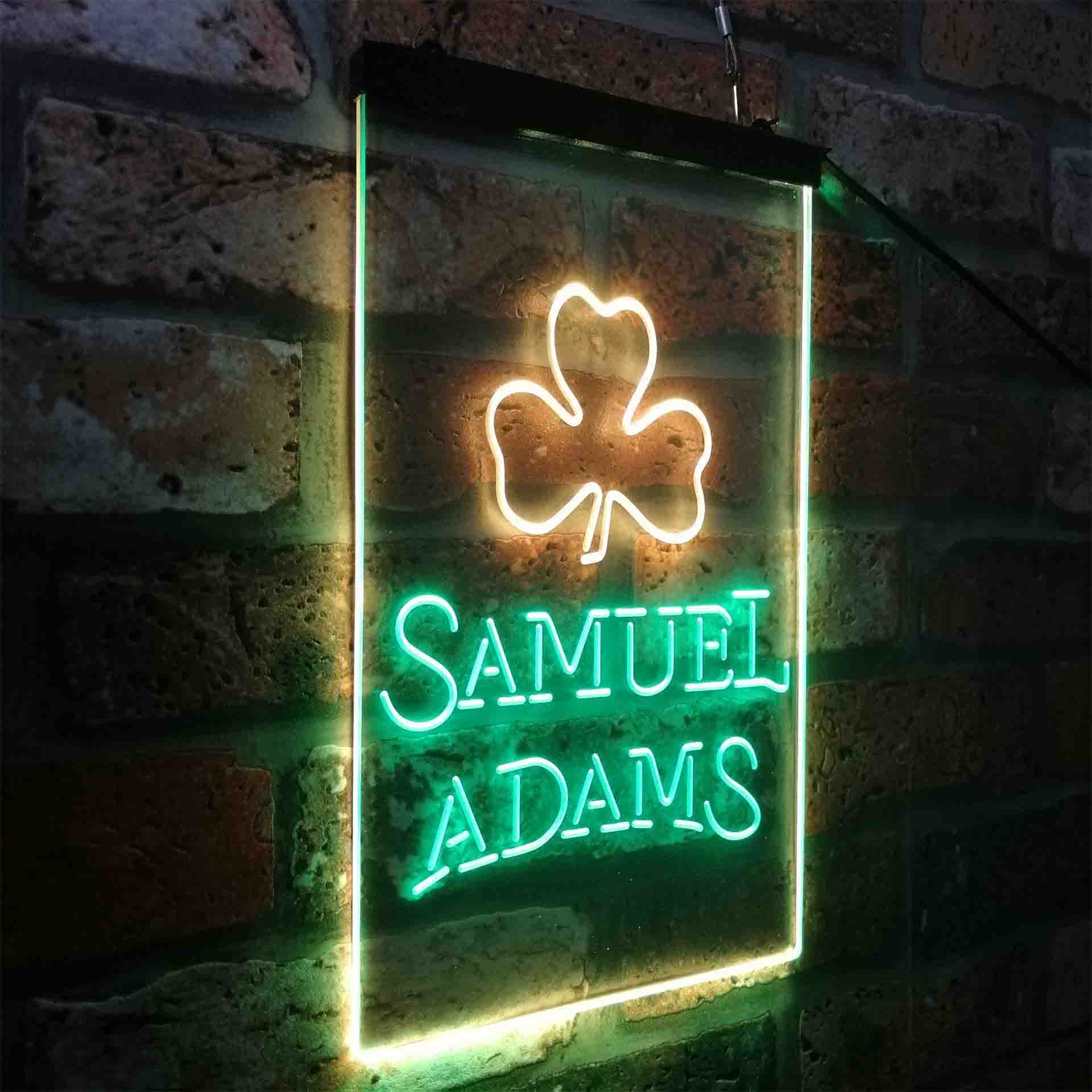Samuel Adam Shamrock Neon-Like LED Sign - Image 26